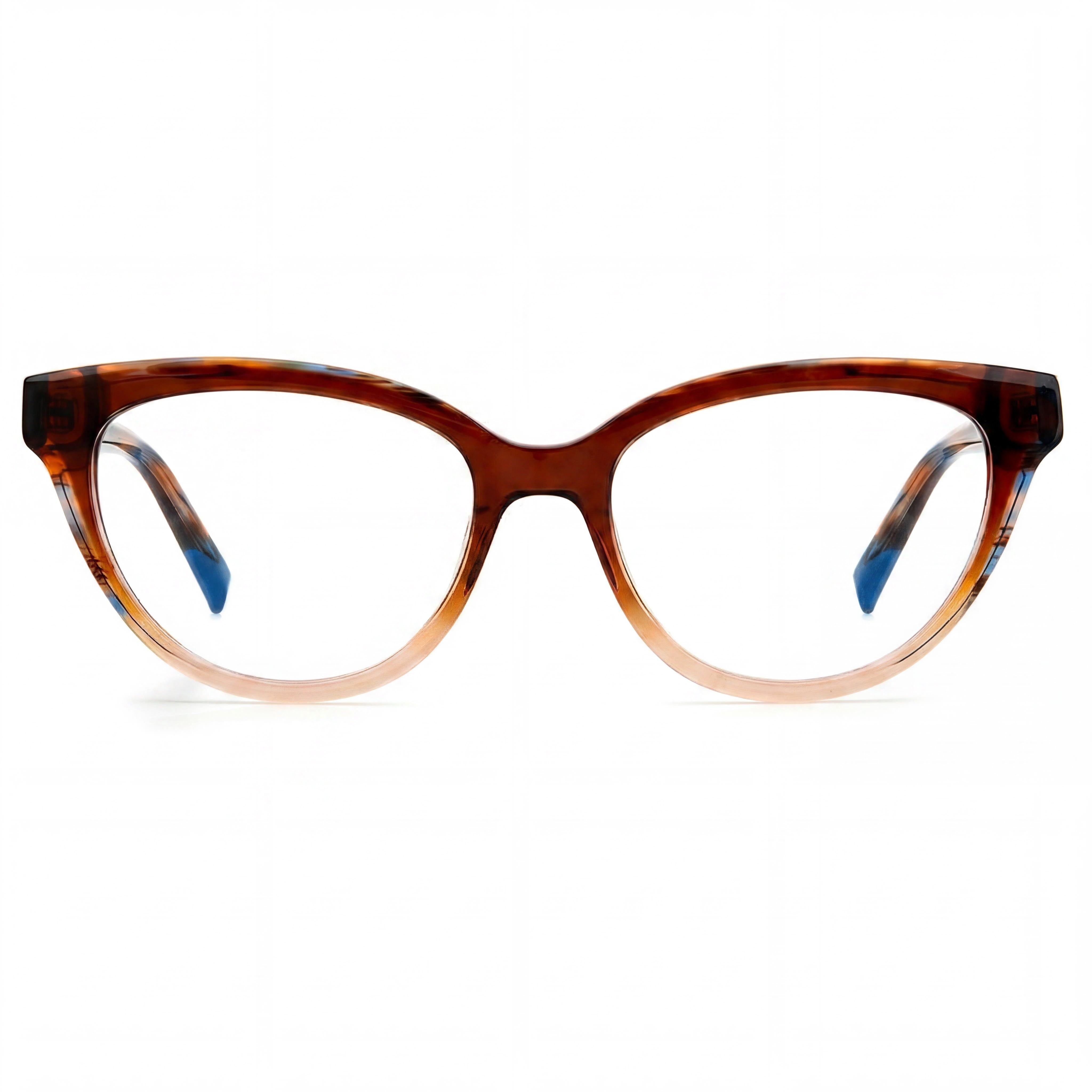 Gafas de sol Missoni Mis 0091 para mujer, montura moderna de acetato, lentes de policarbonato color marrón cuerno, 52 mm, Photo 2
