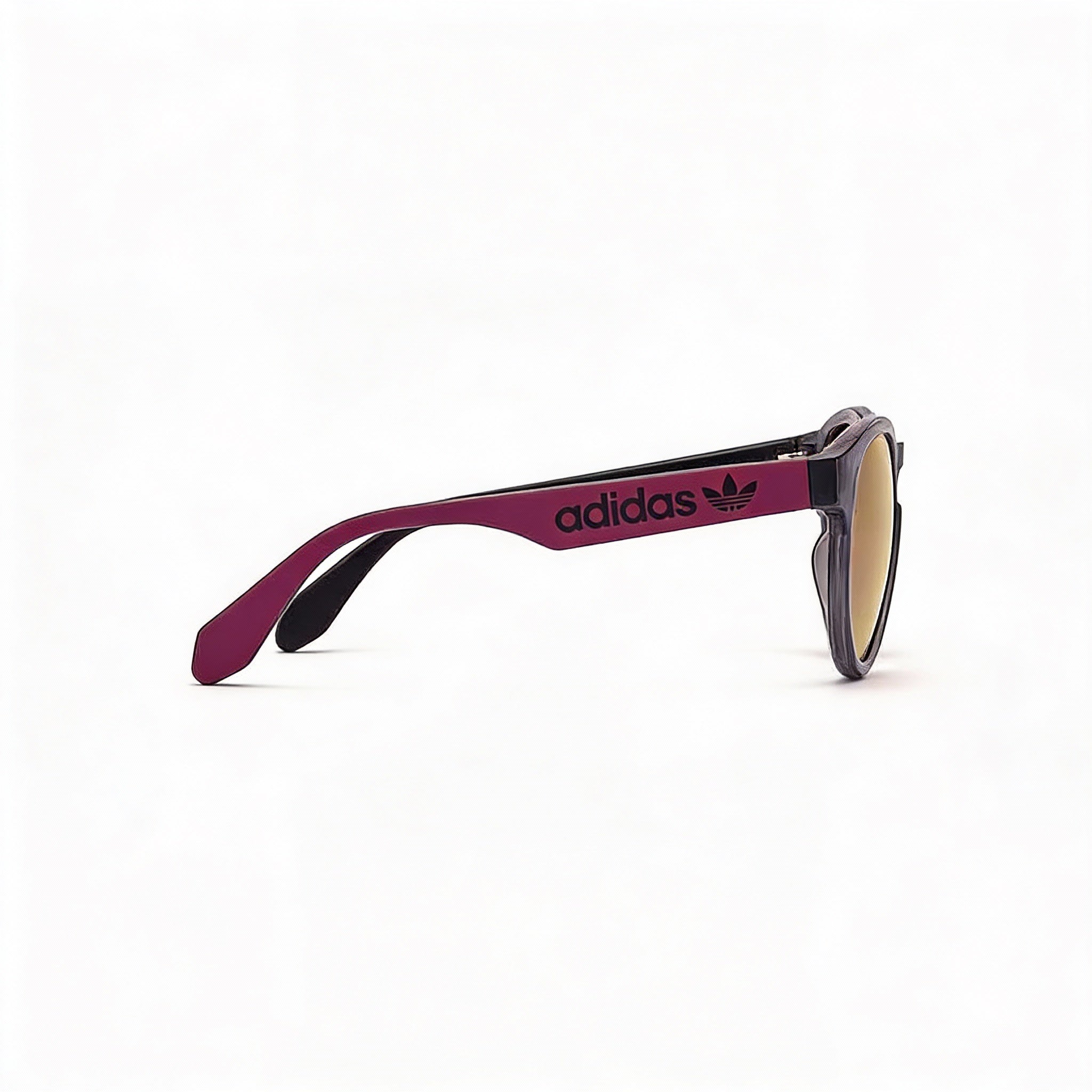 Gafas de sol unisex adidas Originals OR0025 con montura de plástico y protección UV, espejo morado, ancho de lente de 36 mm, Photo 3