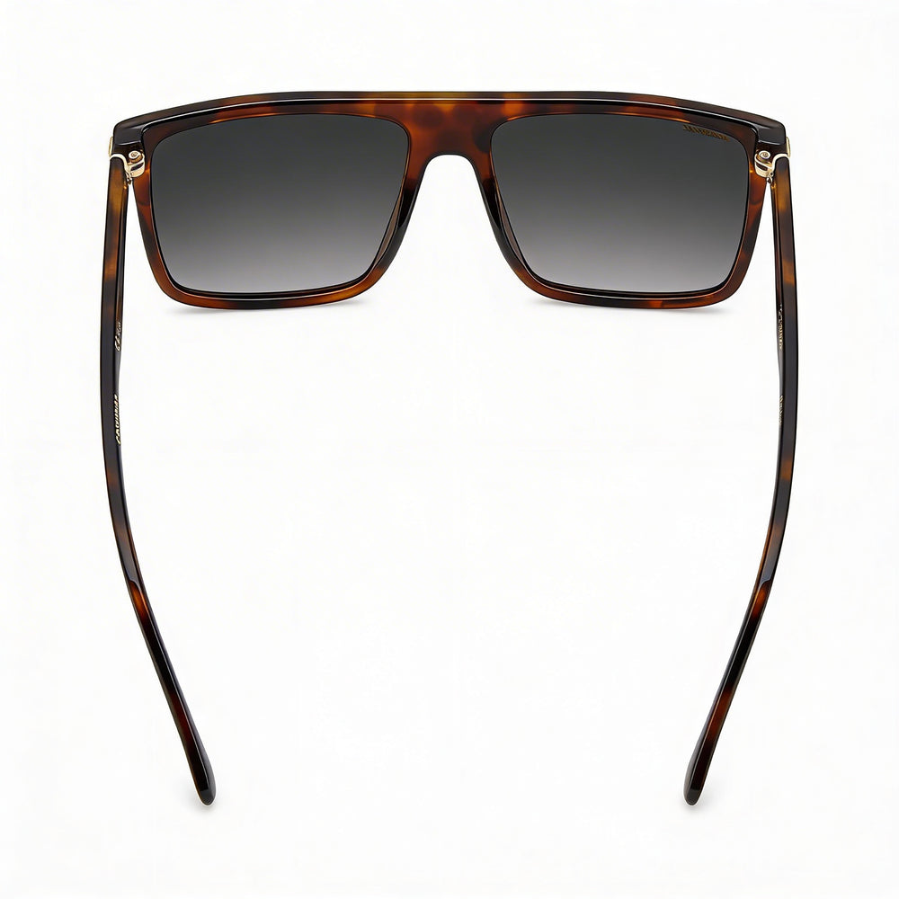 Gafas de sol Carrera Contemporary para hombre con protección UV en degradado de propionato con inyección de color Havana oscuro de 58 mm