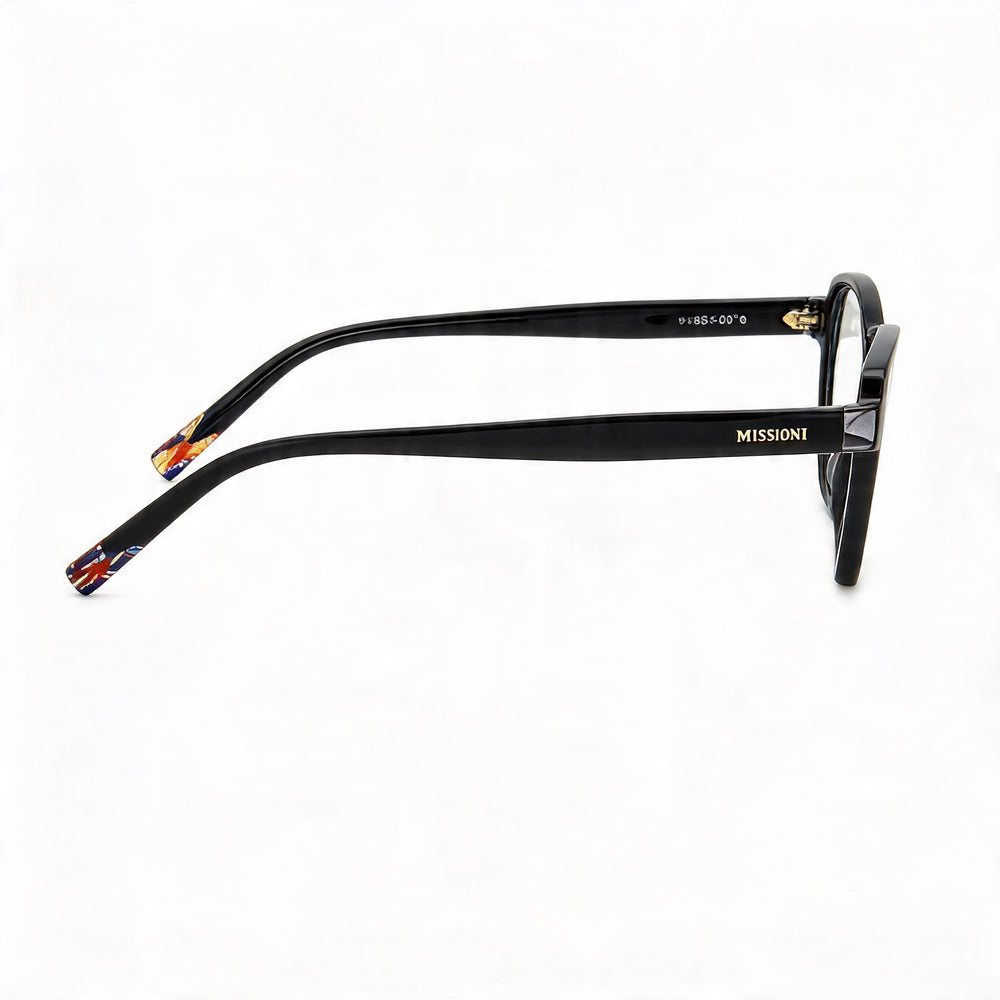M Missoni Mis 0134 Women's Non-Polarized Sunglasses with Black Plastic Frame and Polycarbonate Lenses 52mm