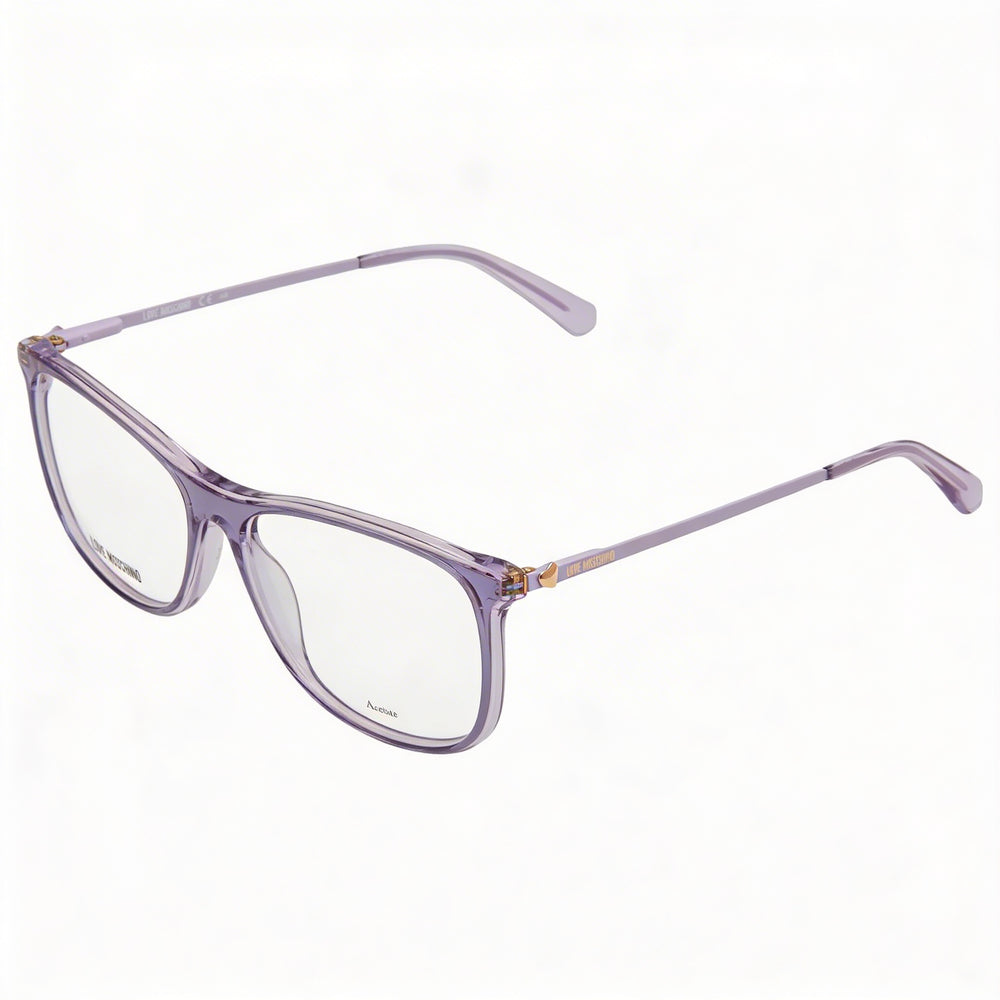 Gafas de Sol Love Moschino Modernas de Acetato Violeta Lila para Mujer de 55 mm