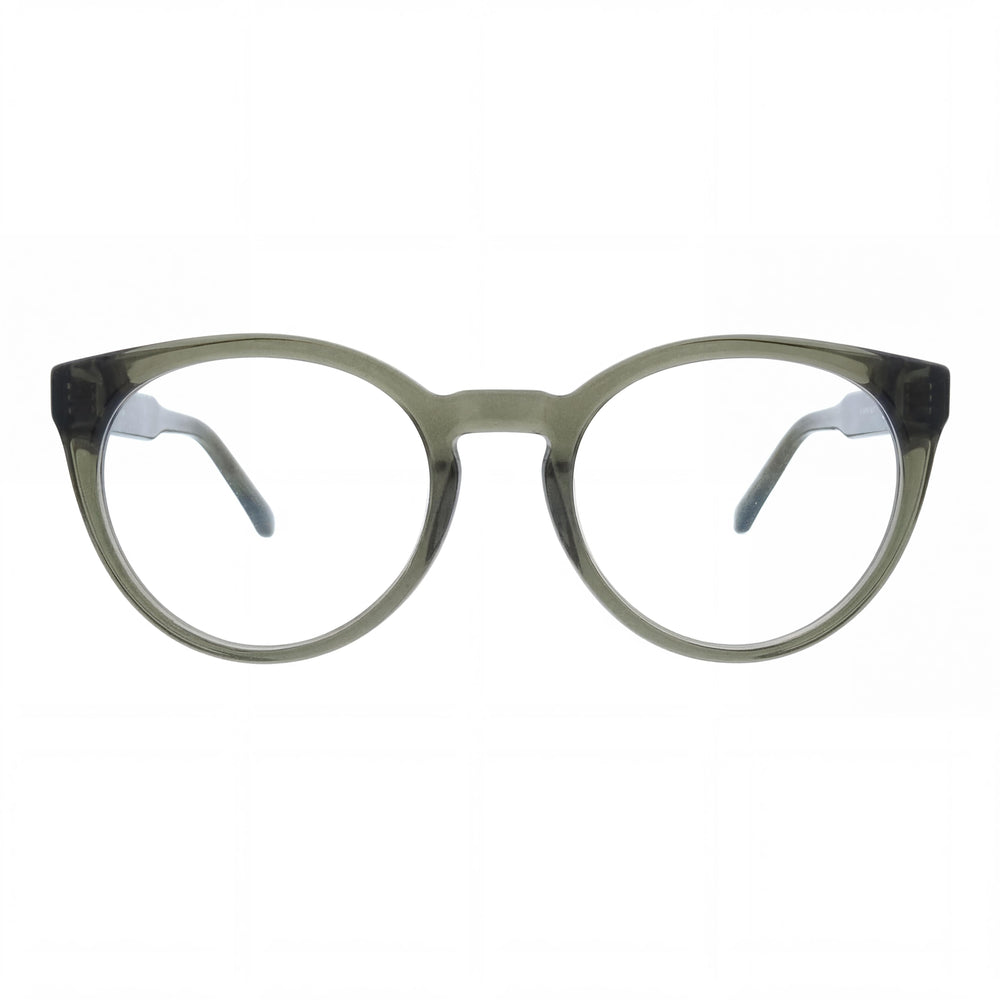 Ferragamo Sf3032e Women's Acetate Transparent Khaki 51mm