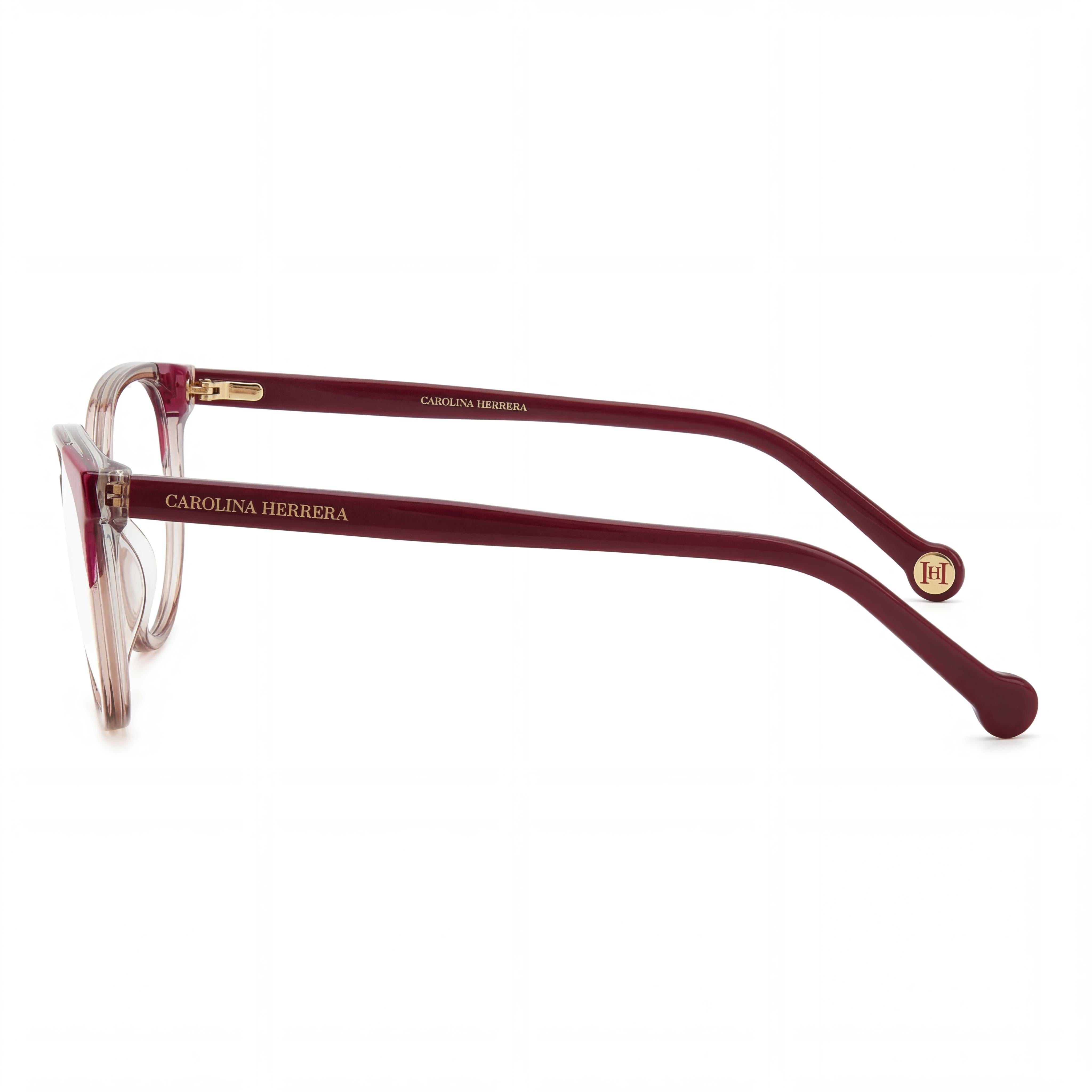 Carolina Herrera Gafas Rosadas Modernas para Mujer Puente 16mm Varilla 145mm, Photo 3