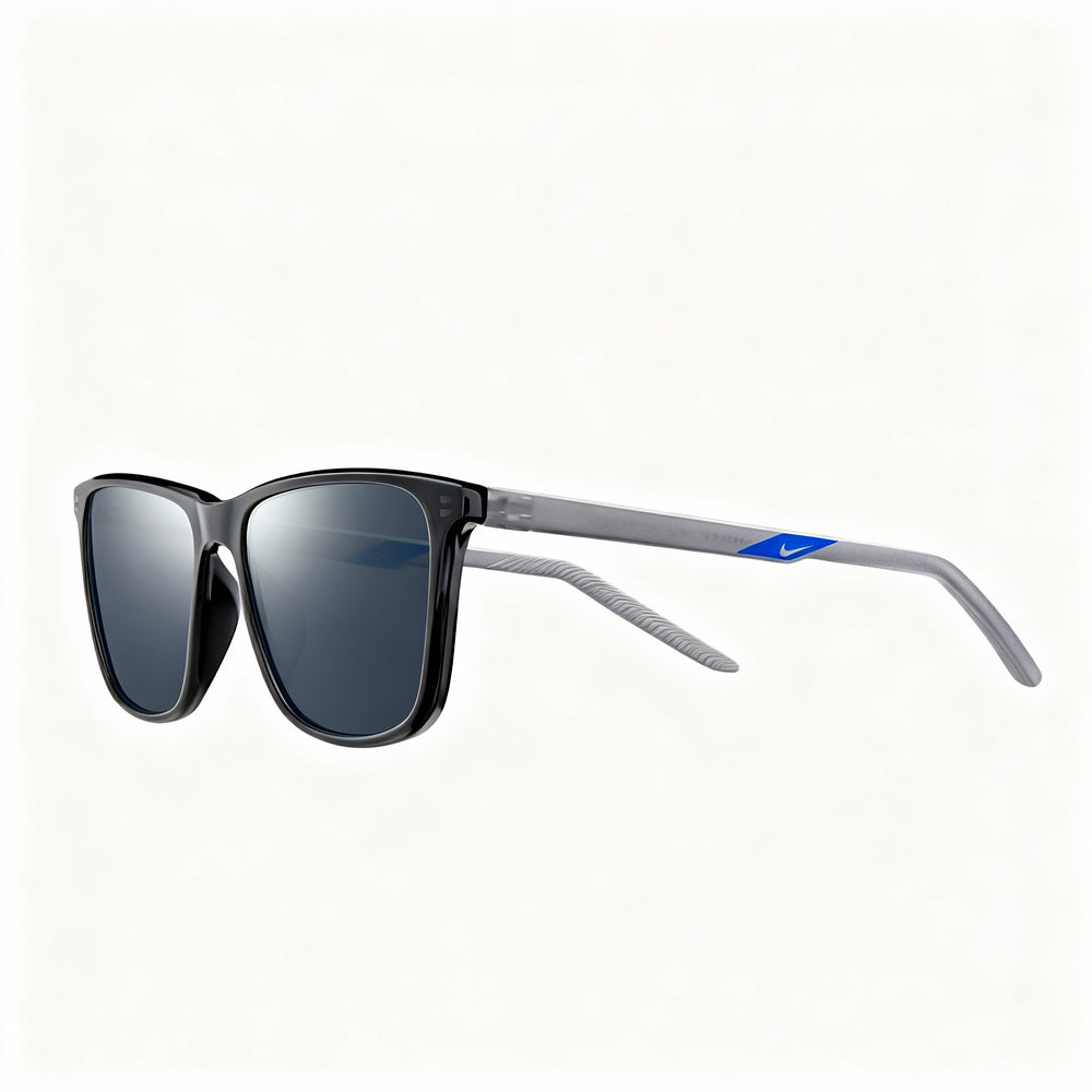 Nike Casual Unisex Stainless Steel Non-Polarized Anthracite Silver Flash Sunglasses 55-17-145