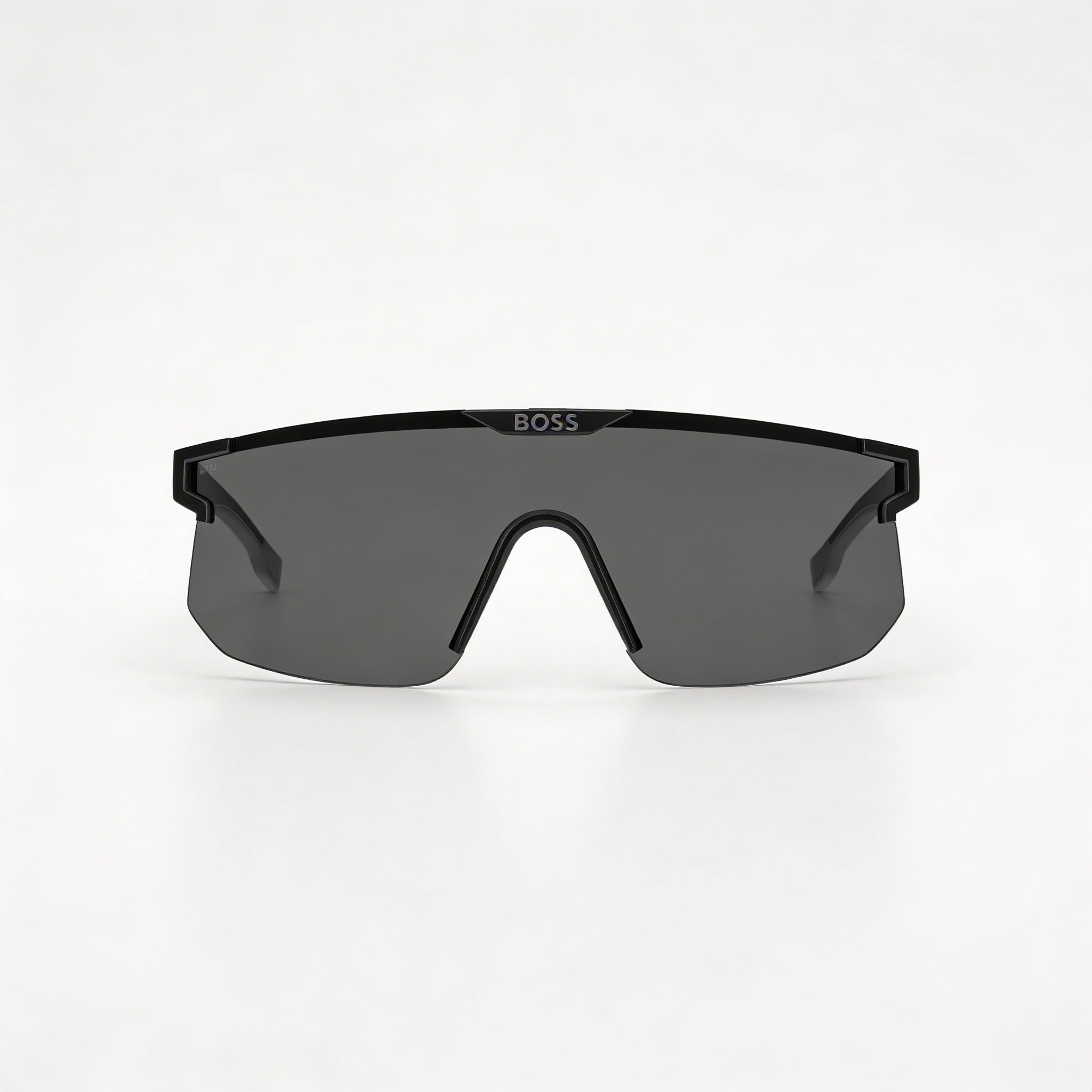 Hugo Boss 1500/S Unisex Matte Black Grey Dark Grey ECO POLYAMIDE Frame Grey High Contrast Non-Polarized UV Protection Sunglasses 99-01-125, Photo 2