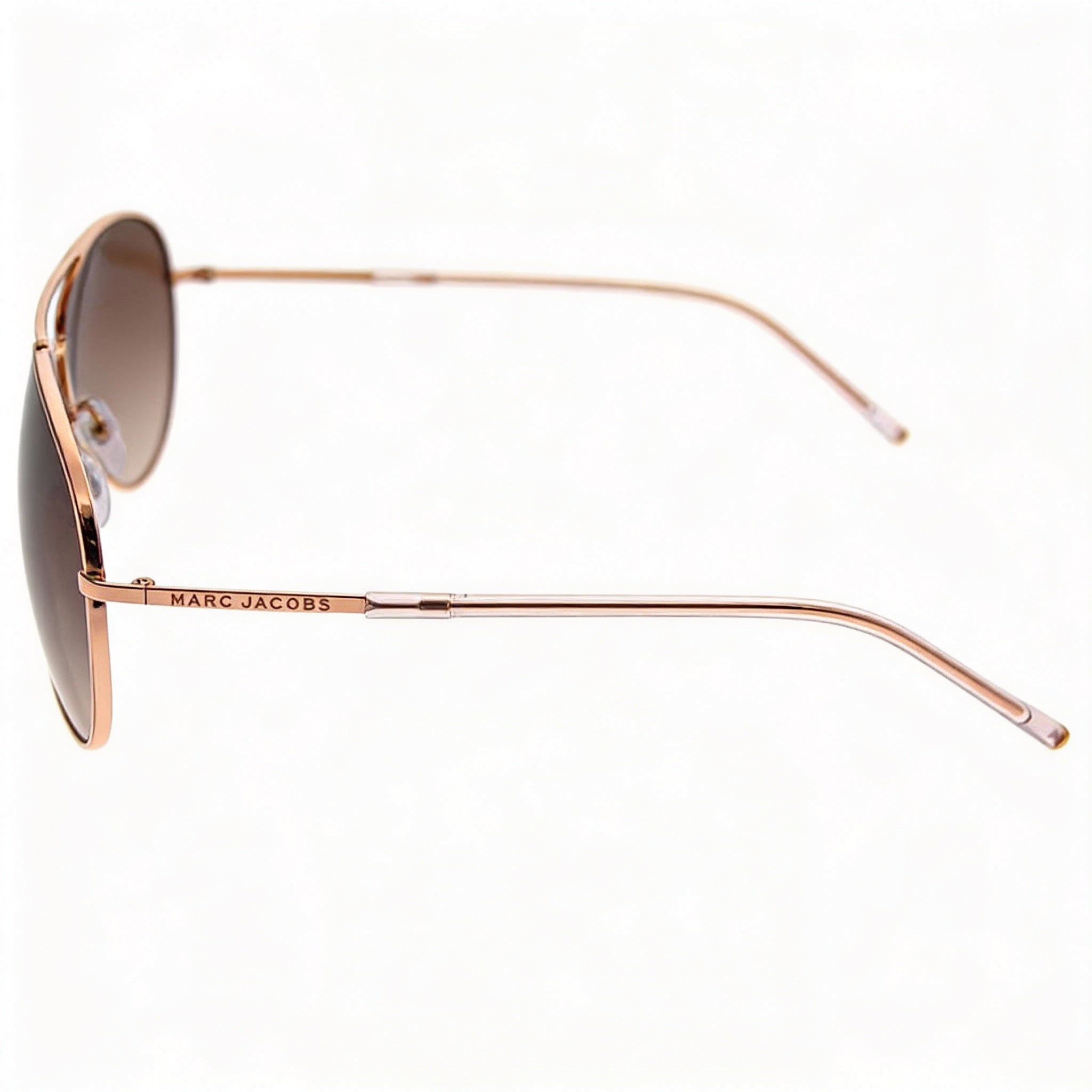 Marc Jacobs Marc59/S Unisex Gold Copper Metal Frame Brown Gradient Lenses with 100% UV Protection 59mm, Photo 3