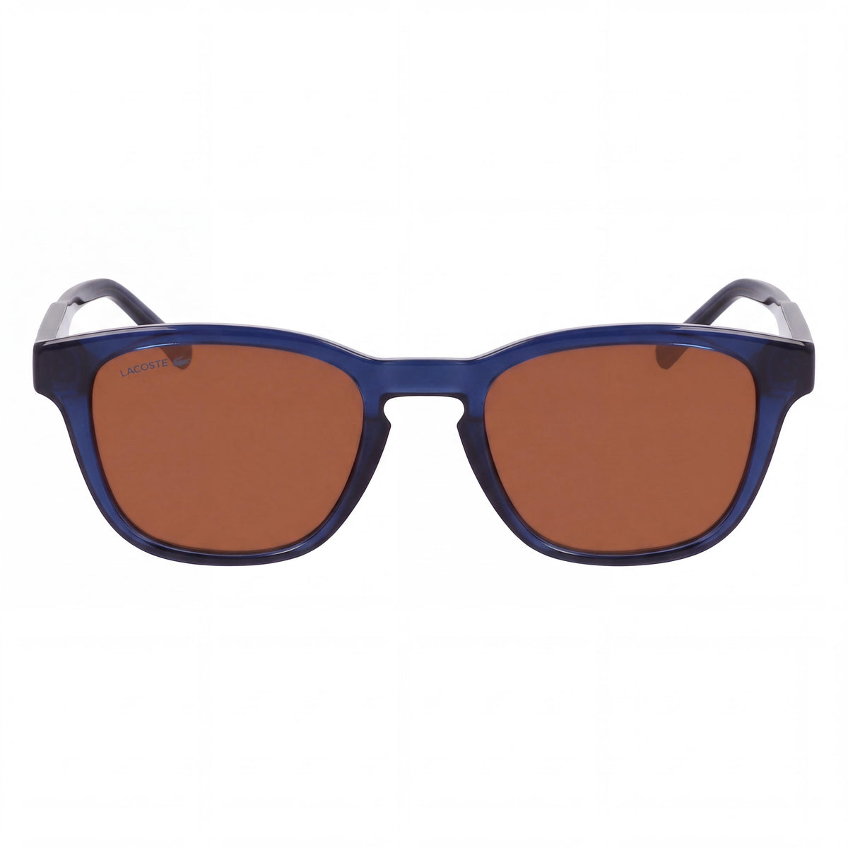Gafas Lacoste L6026s unisex con montura inyectada en azul transparente y lentes de policarbonato no polarizadas con protección UV de 51 mm, Photo 2