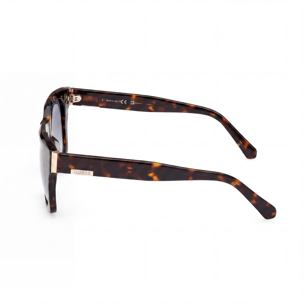 GUESS Gu00172 Unisex Acetate Dark Havana Non-Polarized UV 400 Sunglasses Gradient Blue Lenses 53mm