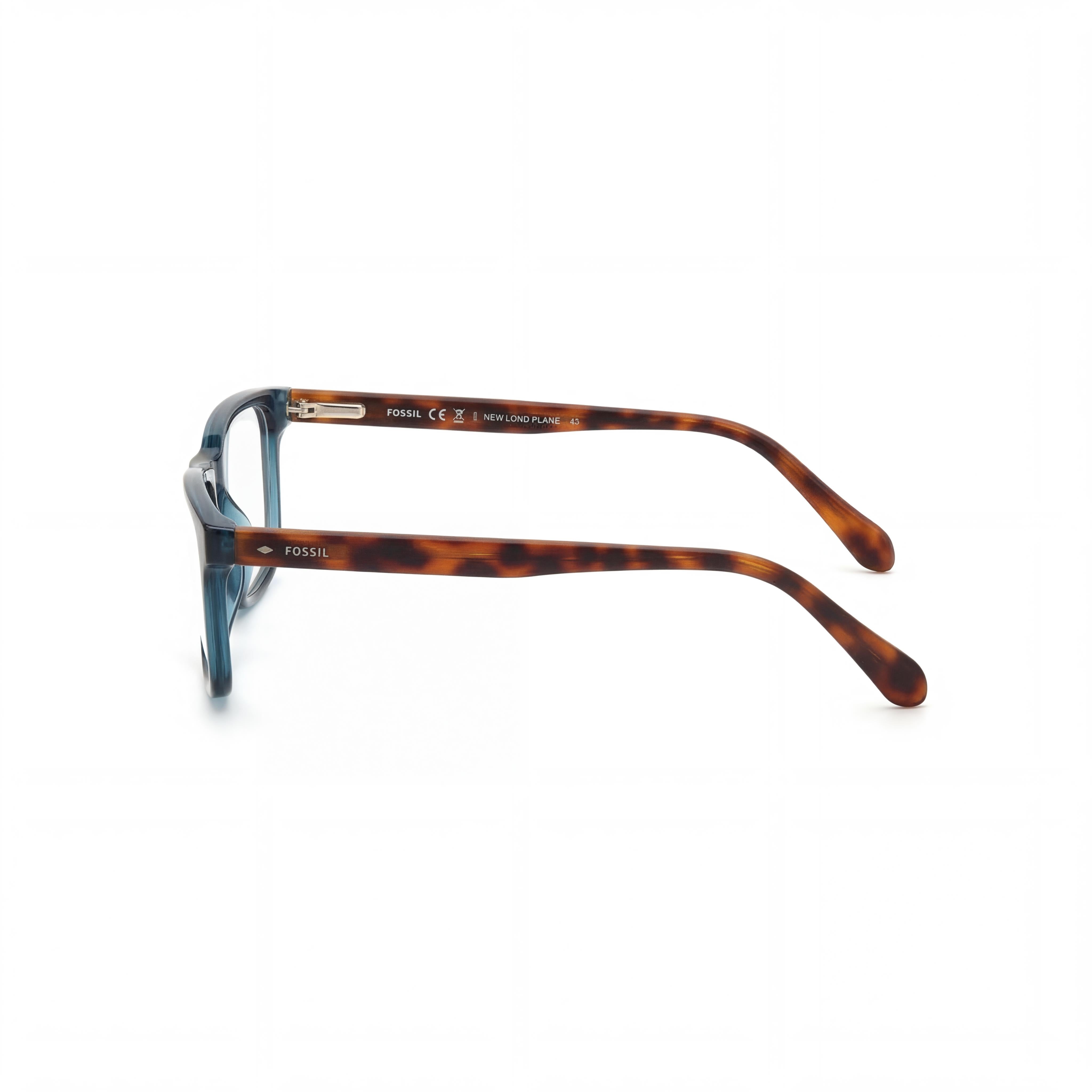 Fossil Gafas casuales para hombre, montura ECO CELLULOSE P.INJ, ancho de lente 51 mm, Photo 2