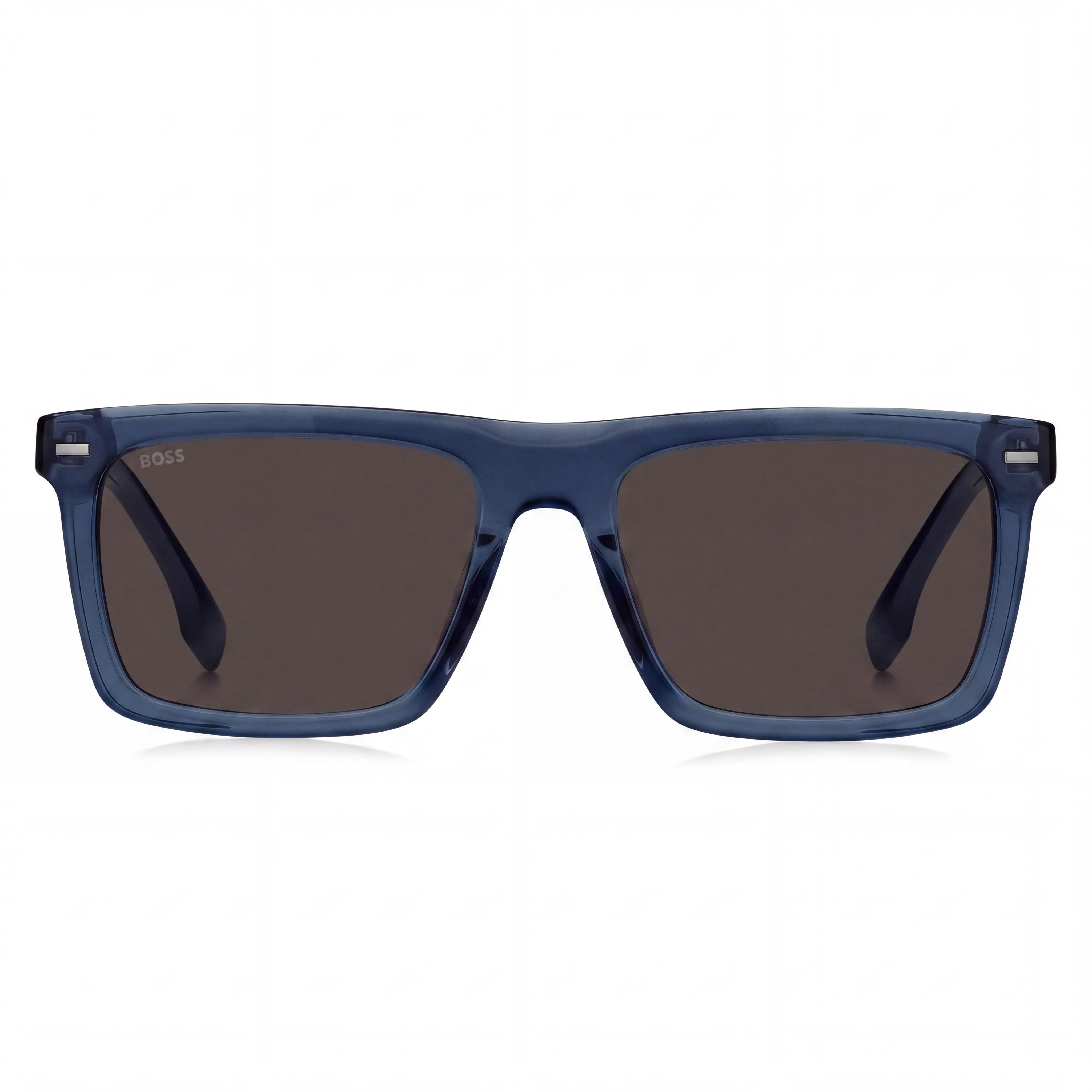 BOSS by Hugo Boss BOSS 1765/G/S Women's Rectangular Acetate Blue/Grey Frame Blue Lens 55mm UV Protection, Photo 2