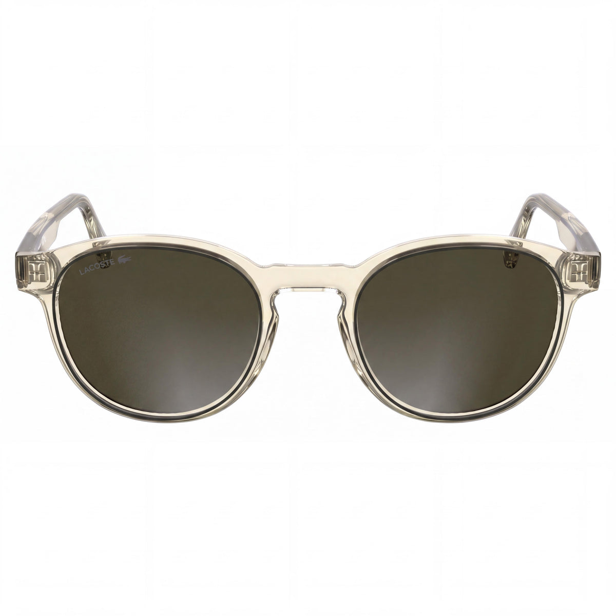 Gafas de sol Lacoste L6055s N para hombre, de plástico amarillo transparente con protección UV y lentes amarillas, 51 mm, Photo 2