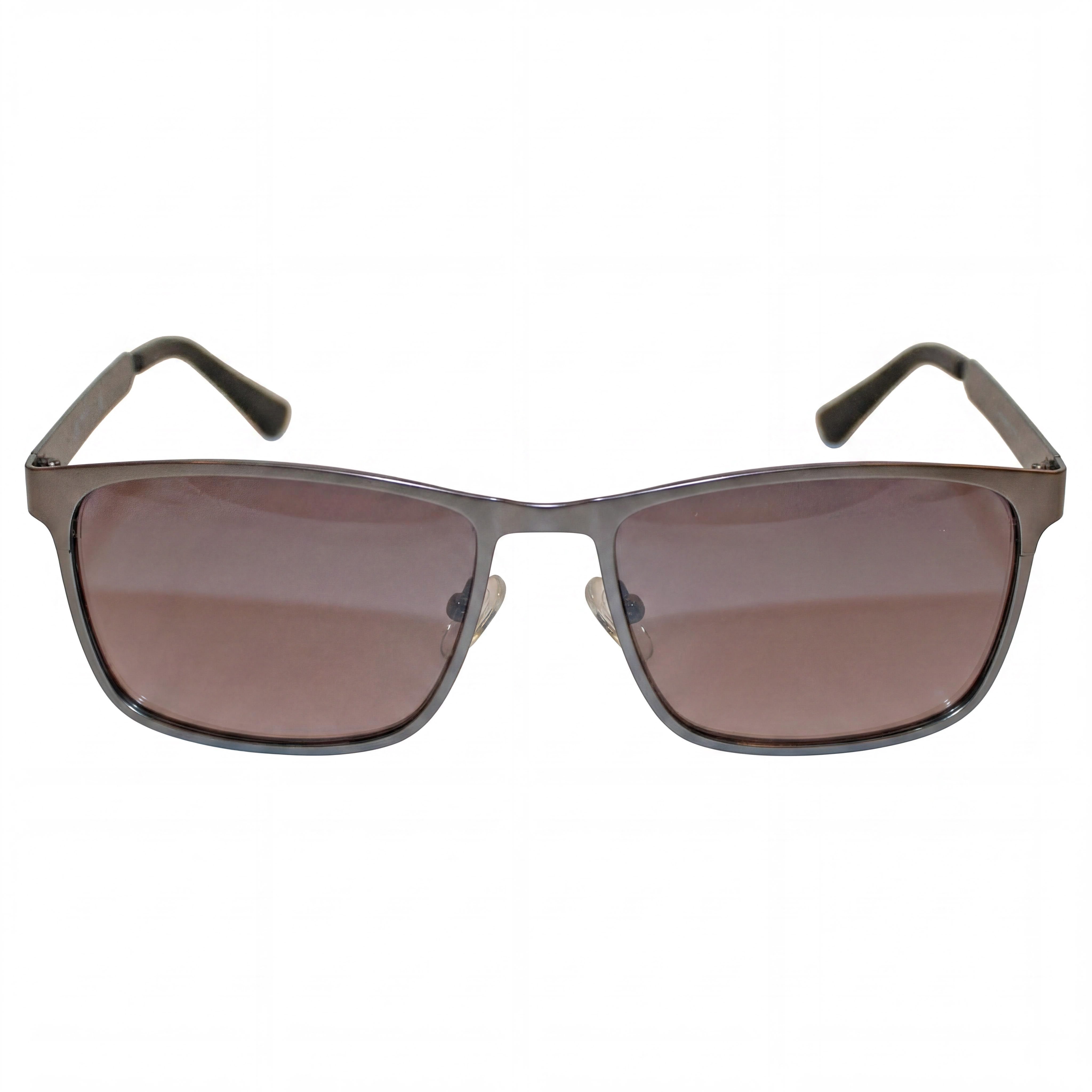 Kenneth Cole Athletic Men's Matte Gunmetal Metal Frame Sunglasses with Gradient Smoke Non-Polarized Lenses 100% UV Protection 57mm, Photo 2