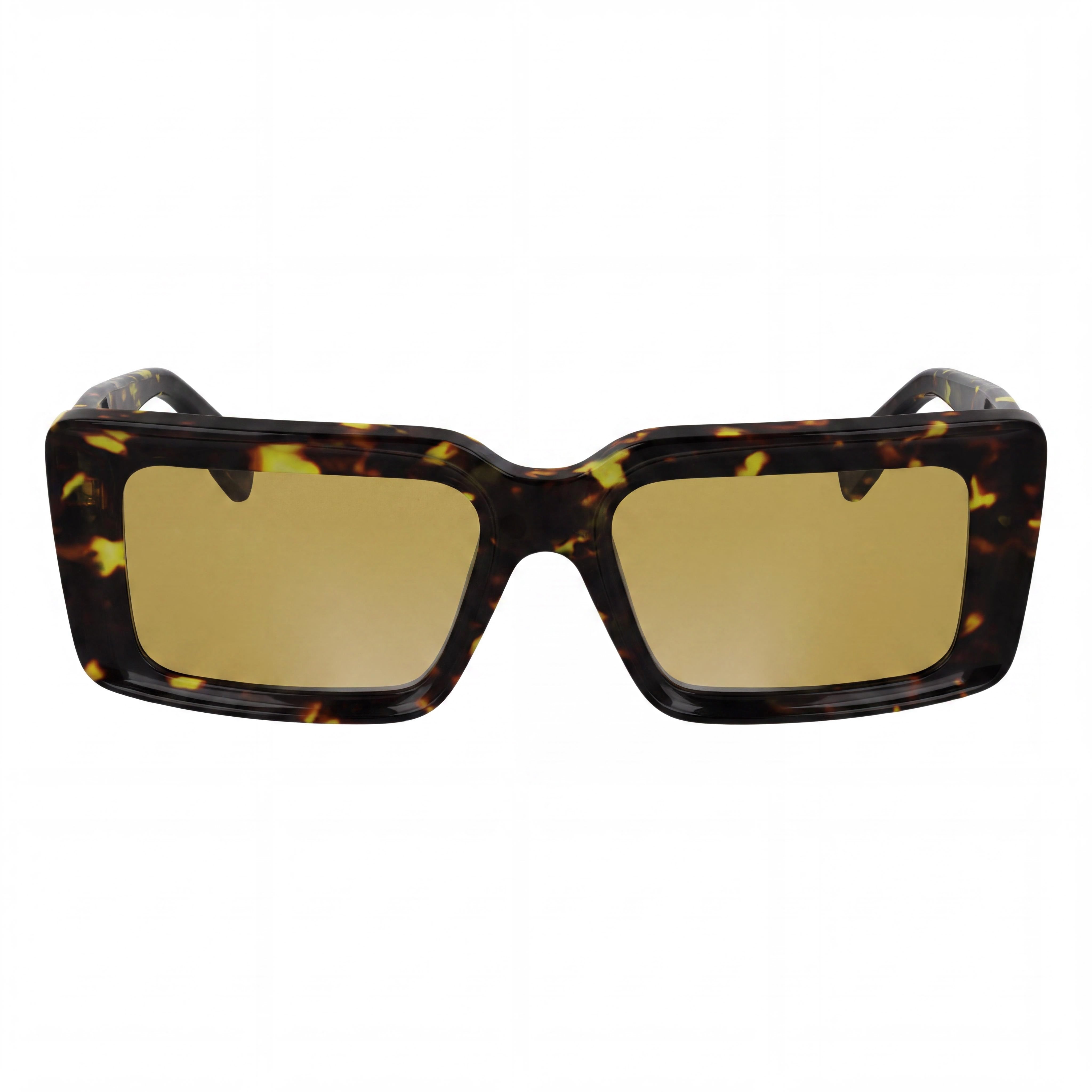 KARL LAGERFELD Classical Women's Tokyo Tortoise Rectangular Plastic Frame Sunglasses 53mm, Photo 2