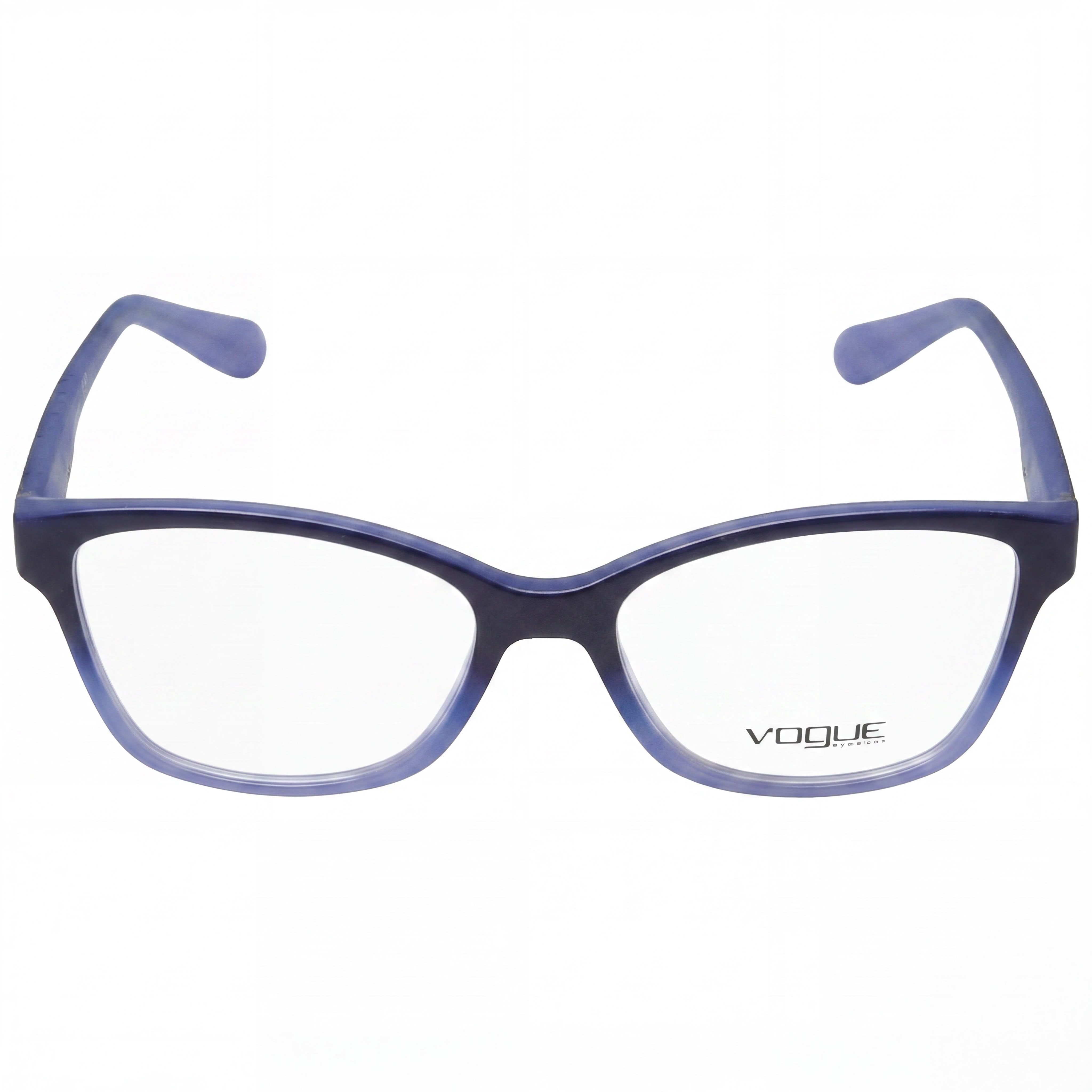 Monturas de gafas de plástico Cat-Eye Vogue VO 2998 para mujer, azul degradado ópalo azur, 52 mm, Photo 2