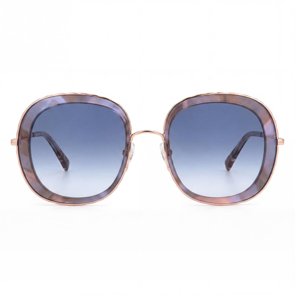 M Missoni Mis 0034/s Casual Women's Azuhvna Pink Stainless Steel Non-Polarized Sunglasses 53mm