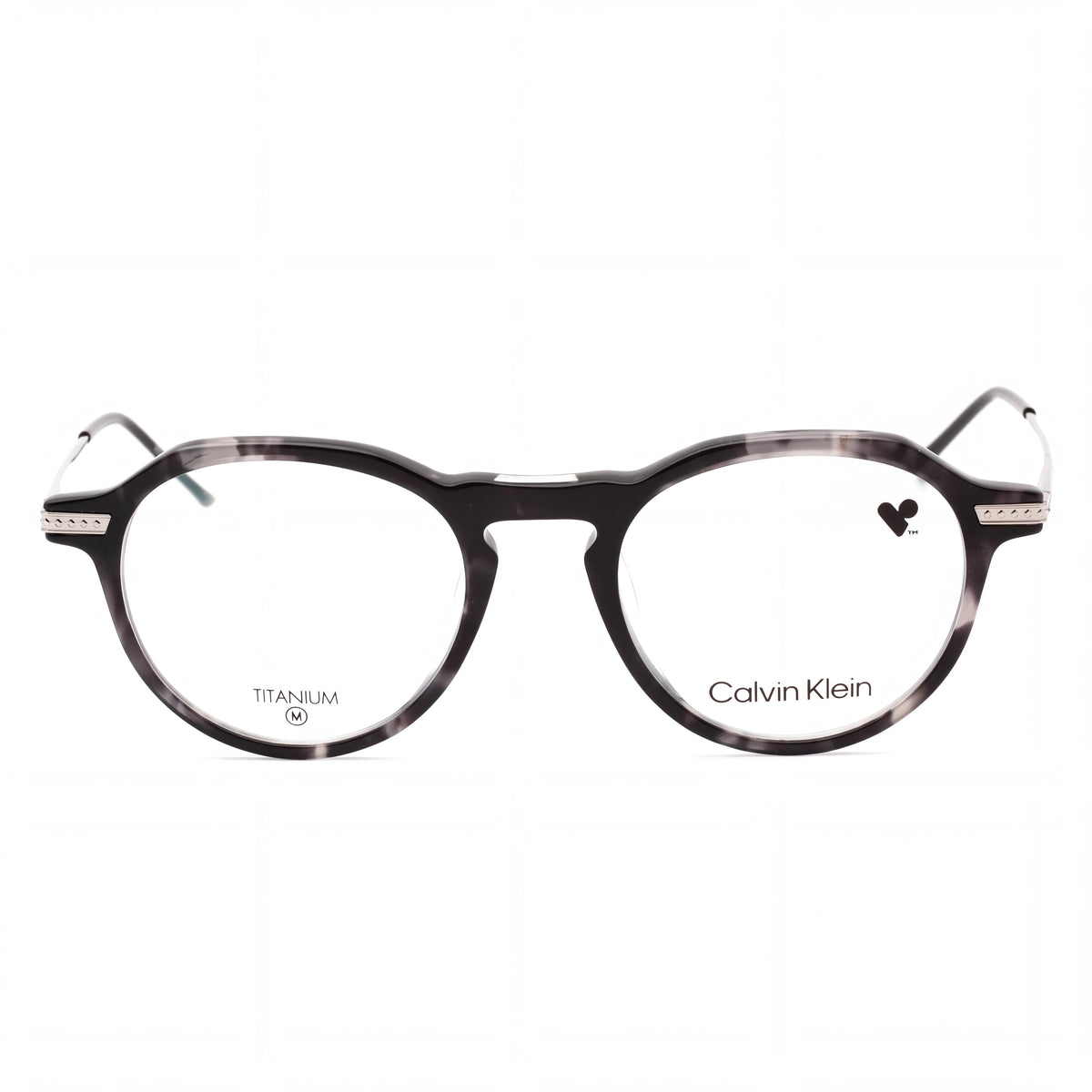 Calvin Klein Modern Unisex Grey Havana Acetate Frame Non-polarised Polycarbonate Lenses Sunglasses 48mm, Photo 2