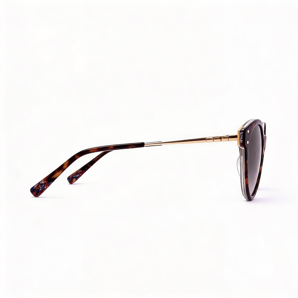 Gafas de sol Missoni MIS 0026/S casuales de hombre con armazón de policarbonato marrón, 100% protección UV, ancho de lente 53mm