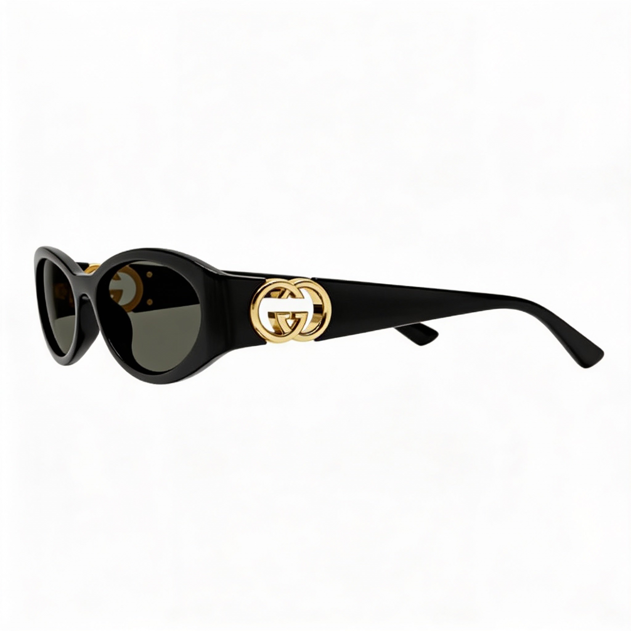 Gucci Gg1660s Women's Black Frame Non-Polarized Sunglasses with 100% UV Protection, 54mm Lens, Photo 2