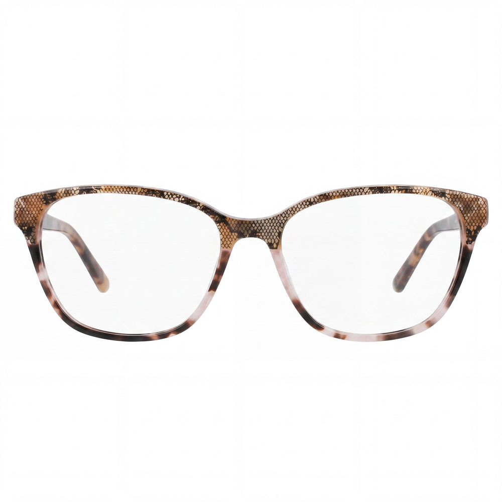 Montura de gafas para mujer bebe Bb5220 de acetato Topaz Lace, diseñada para lentes graduadas, ancho de mica 55 mm