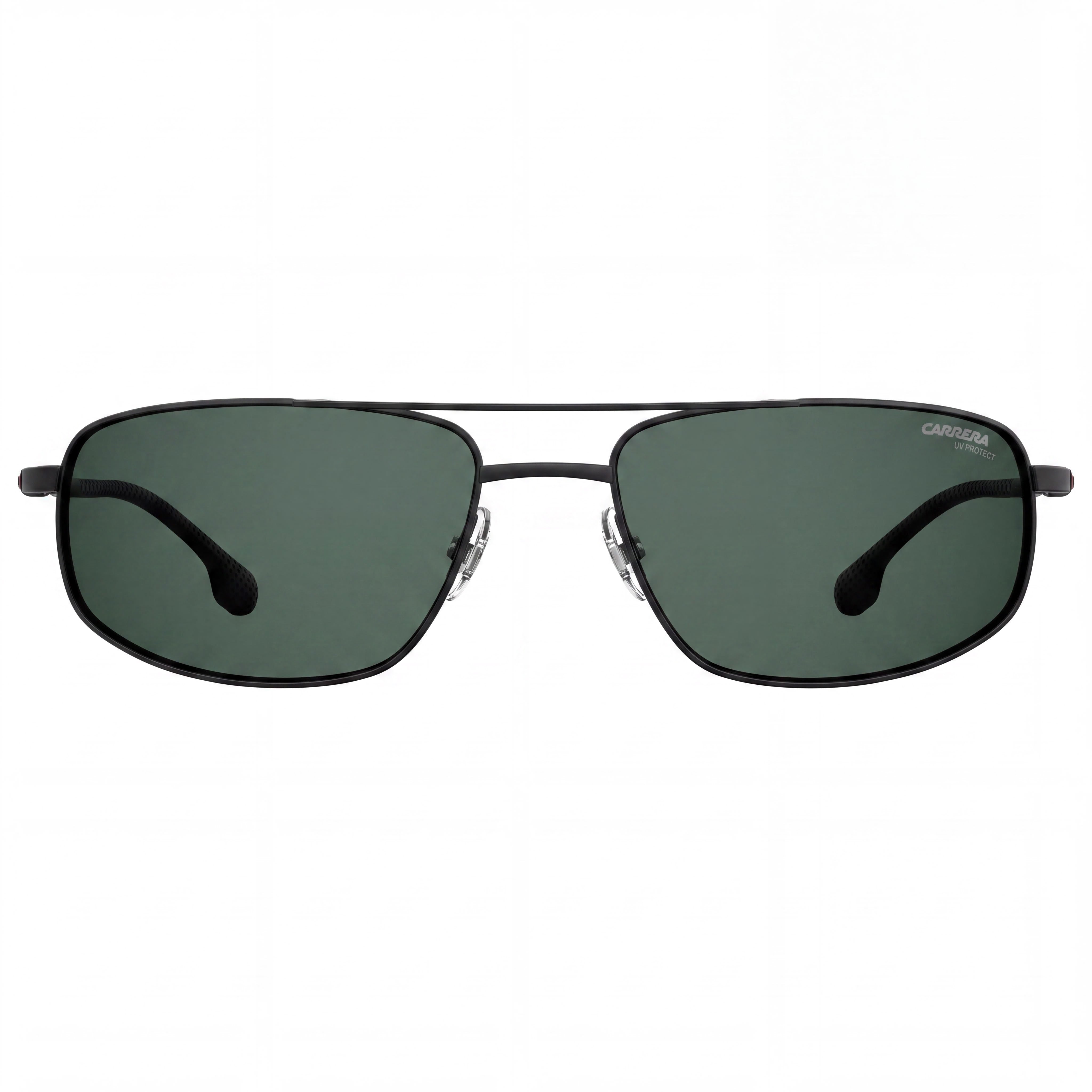 Carrera 8036/S Unisex Matt Black Metal Rectangle Non-Polarized UV Protection Sunglasses 62-18-135, Photo 2