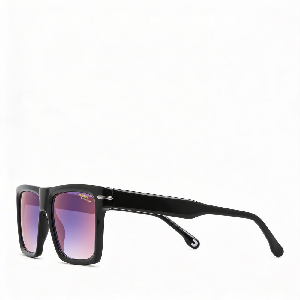 Carrera 4019/S Men's Black Blue Shaded Red Plastic UV Protected Non-Polarized Coachella Festival Edition Sunglasses 58mm