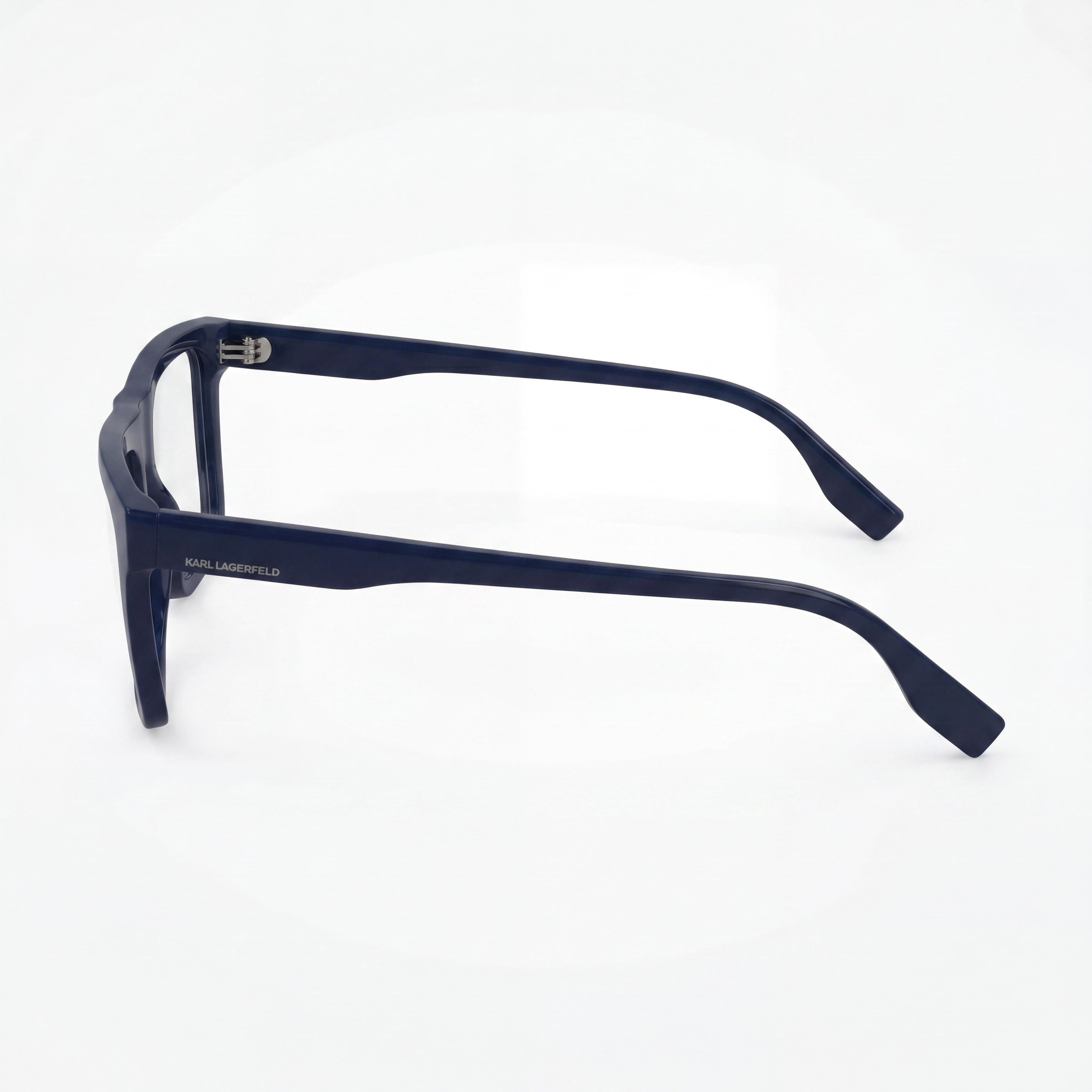 KARL LAGERFELD Classic Luxury KL6176 Acetate Ophthalmic Glasses Dark Blue for Men Women 53-18-145, Photo 2