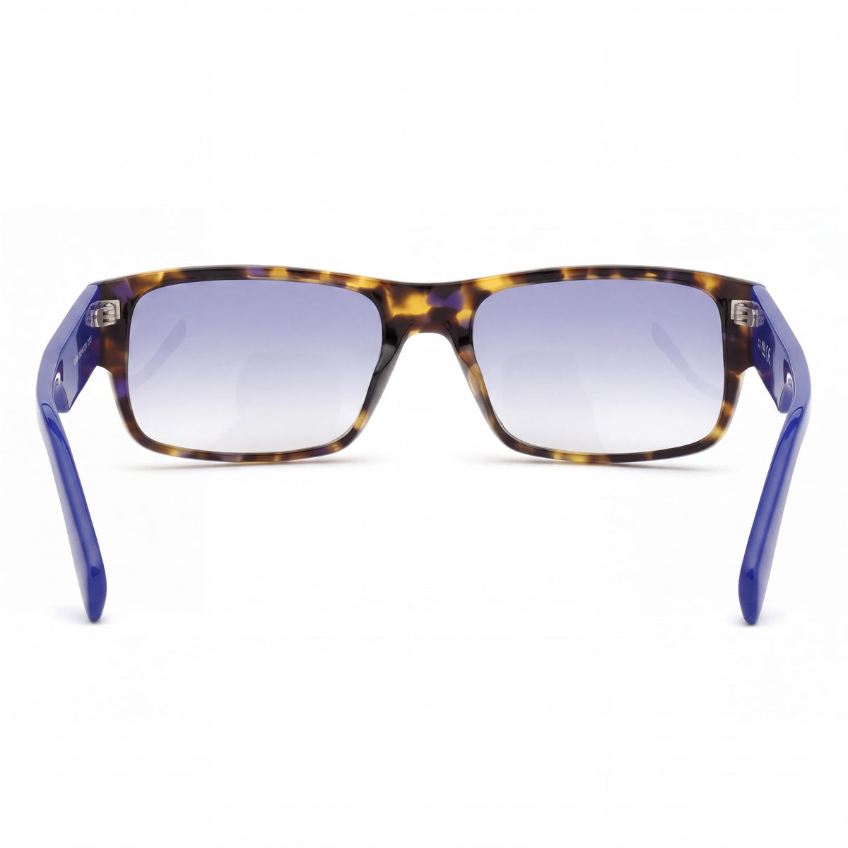 adidas Originals OR0007 Men's Havana Acetate Rectangle Frame Blue Gradient Lenses UV Protection 55mm, Photo 2