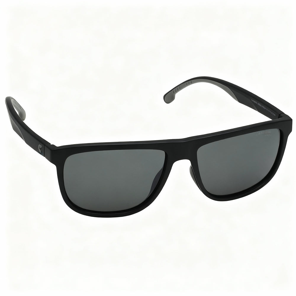 Carrera Modern Women's Polarized 100% UV Matt Black Thermoplastic Elastomers Sunglasses 58mm
