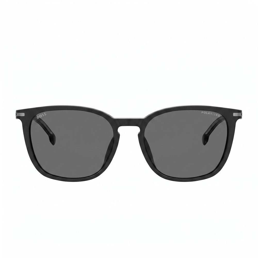 Hugo Boss Boss 1668/F/Sk Men's ECO ACETATE Black Polarized Grey UV Protection 56mm Sunglasses