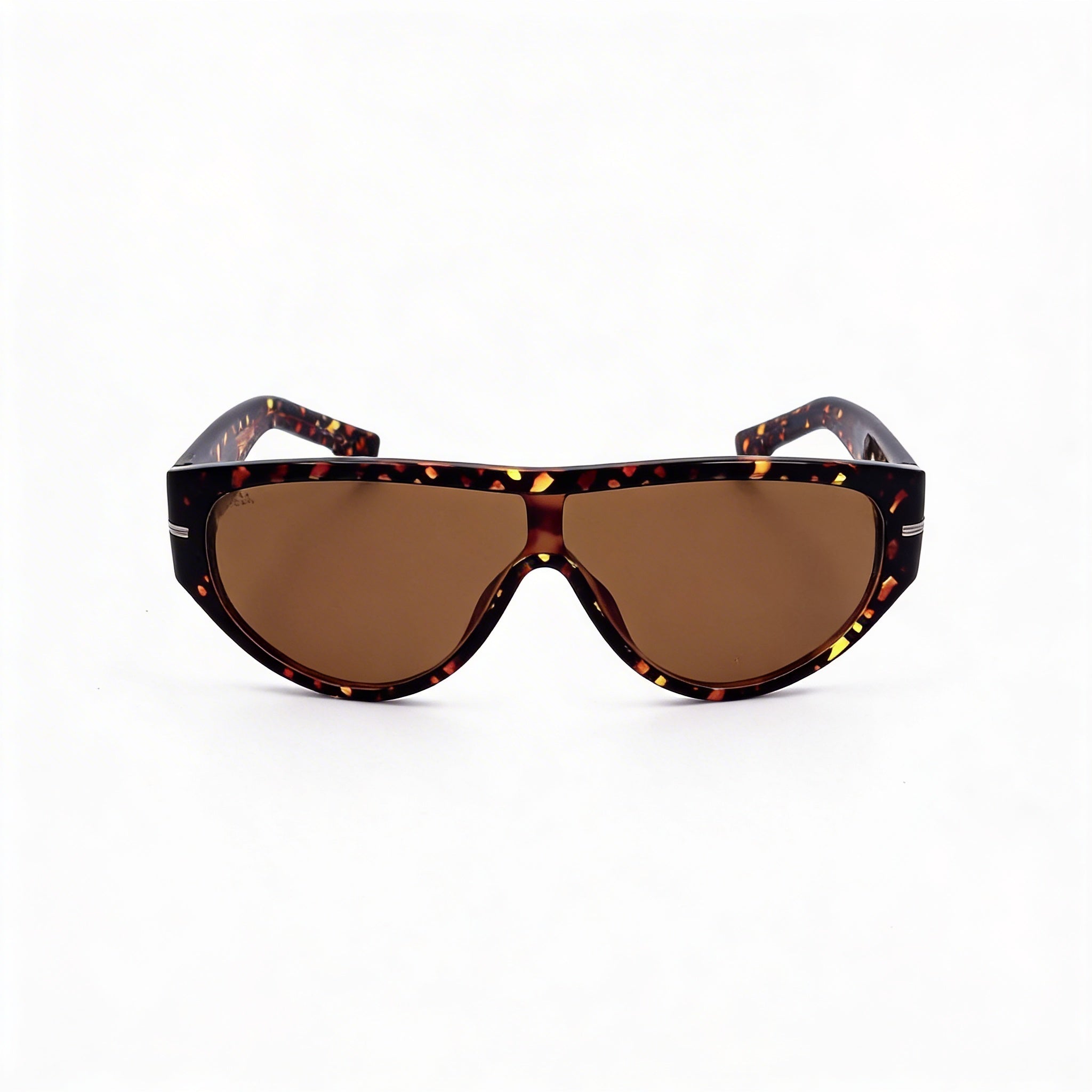 Gafas de sol Hugo Boss para hombre Boss 1623/S casuales ecológicas de patrón Habana en marrón con protección UV no polarizadas de 99 mm, Photo 3