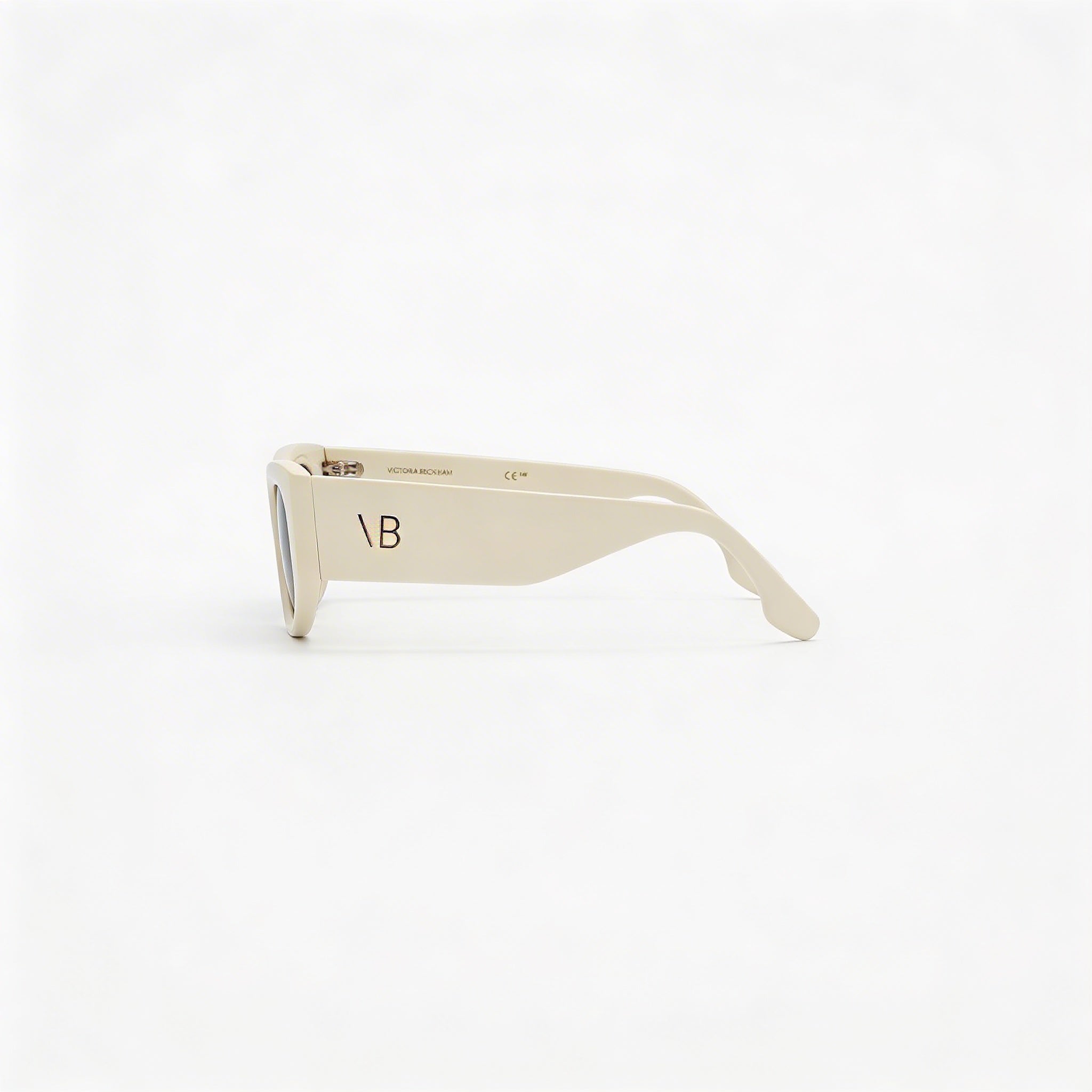 Gafas de Sol de Acetato Color Marfil Modernas Victoria Beckham para Mujer con Lentes de Policarbonato y 82-92% de Protección UV 50mm, Photo 3