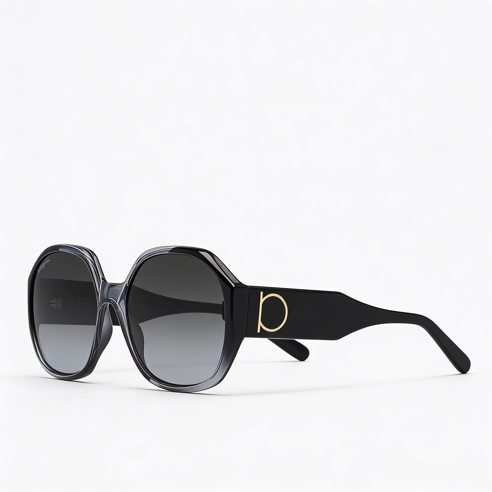 Gafas unisex Salvatore Ferragamo SF943S 007 de plástico gris degradado, protección UV, no polarizadas, 60 mm, Photo 3