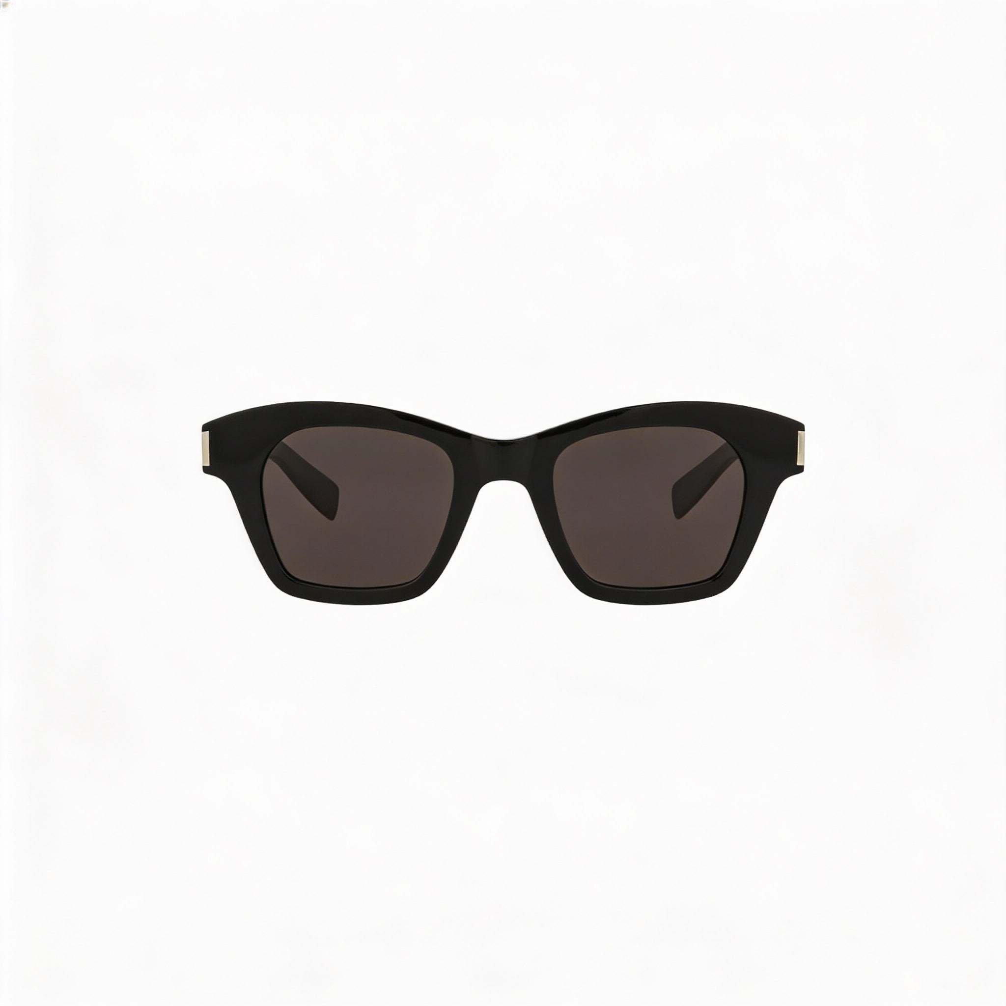 Gafas de sol Yves Saint Laurent para mujer, cuadradas o rectangulares, de acero inoxidable negro, con protección UV, 47 mm, Photo 2