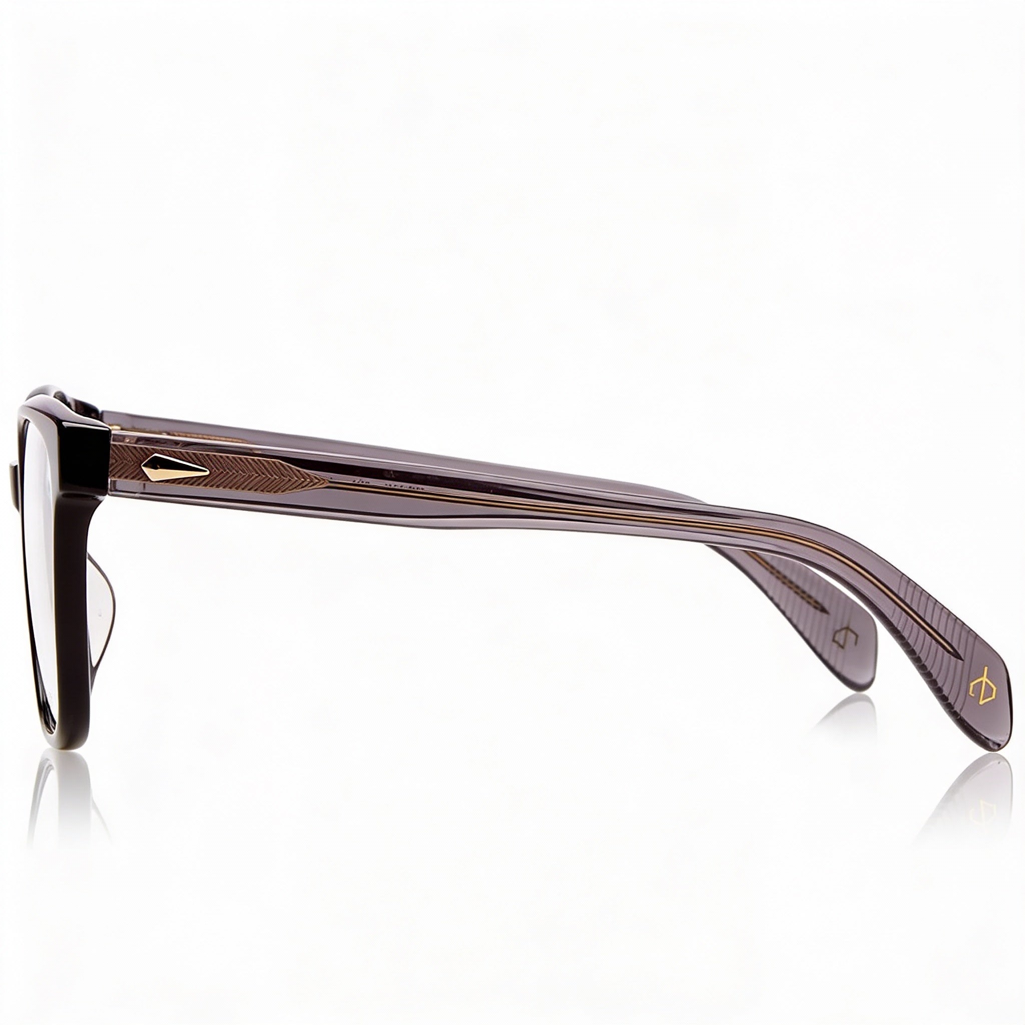 Gafas de sol Rag &amp; Bone RNB3045 para hombre, montura de acetato negro con lentes de policarbonato (demo, 52-18-140 mm), Photo 3