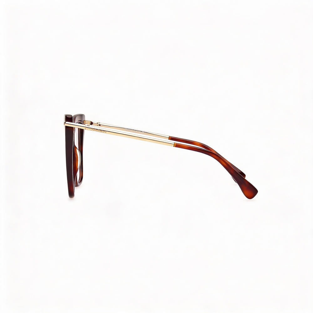 Gafas MaxMara Moderno para mujer, montura Habana oscura, 54-15-135