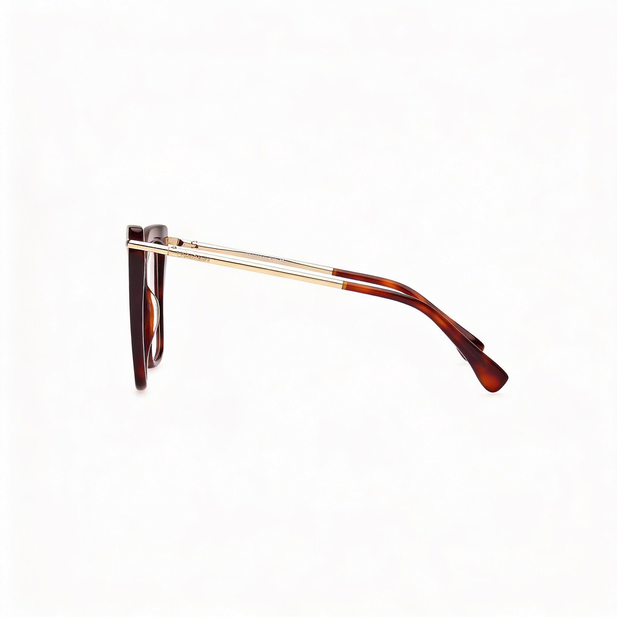 MaxMara MODERNO Women's Dark Havana Eyeglasses Frame 54-15-135, Photo 3