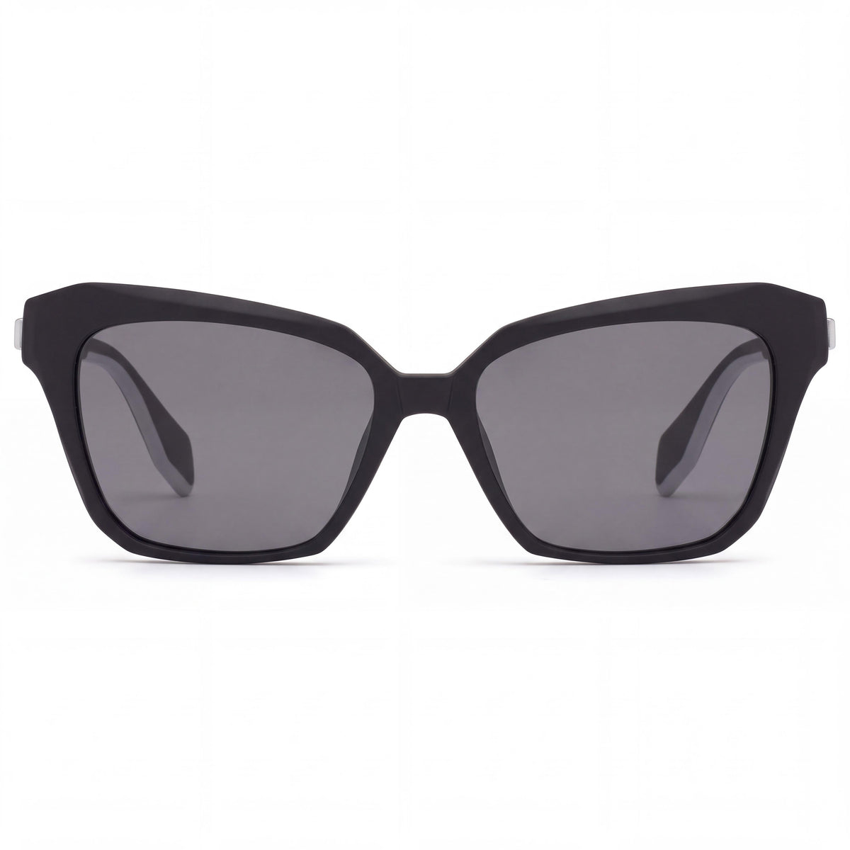 Gafas de sol adidas Originals Or0038@5502c para mujer, estilo ojo de gato, de plástico inyectado, color negro con lentes ahumadas espejadas, 55 mm, protección UV, no polarizadas, Photo 2