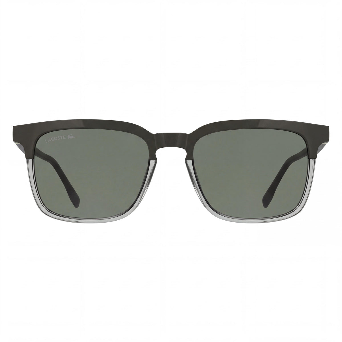 Lacoste L6074s Men’s Classic Plastic Sunglasses Taupe/Transparent Taupe Frame Khaki Lenses 56mm Global XL Fit RXable UV 400, Photo 2