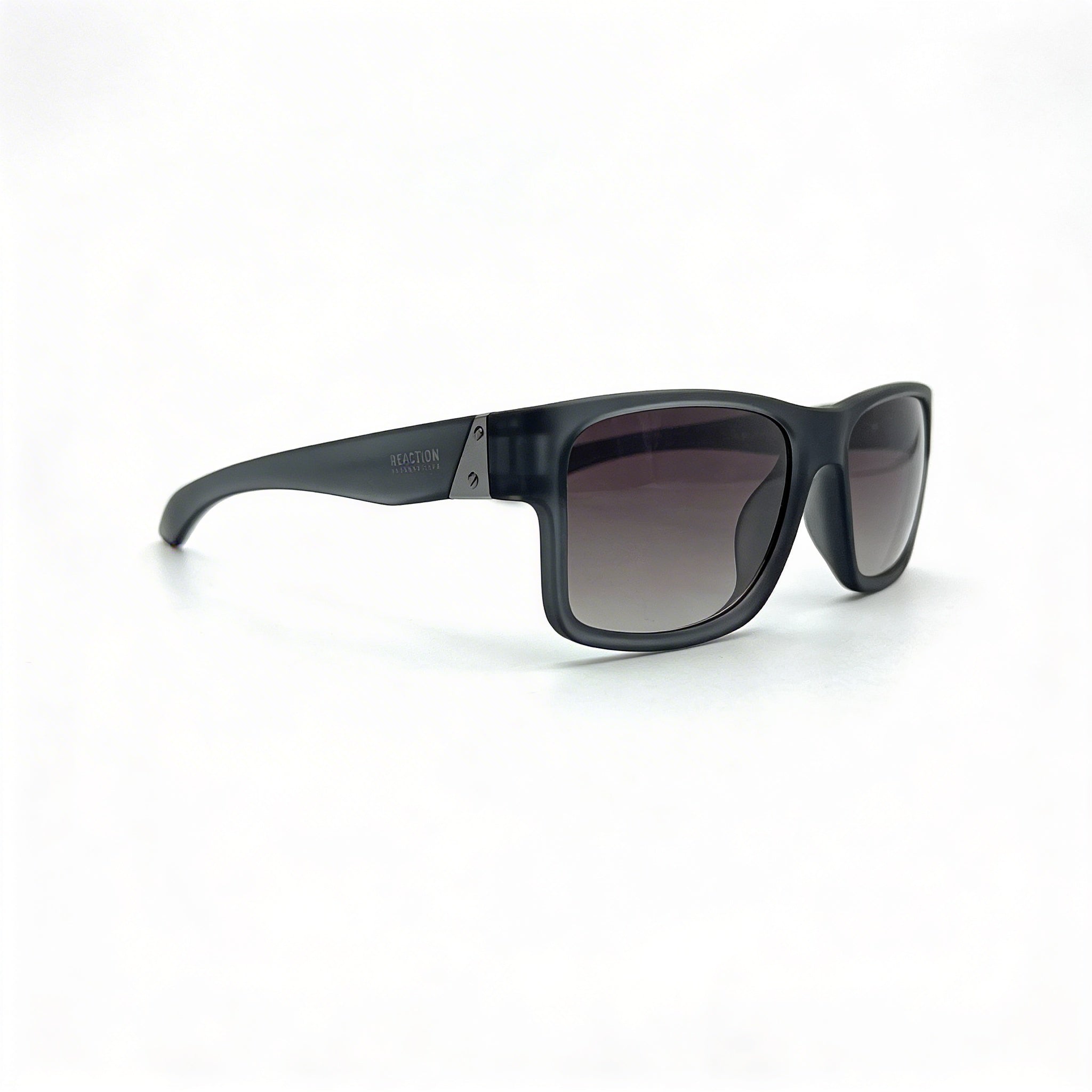 Kenneth Cole KC1246 Women's Square Plastic Grey Smoke Gradient Non-Polarized 100% UV 58mm Sunglasses, Photo 2