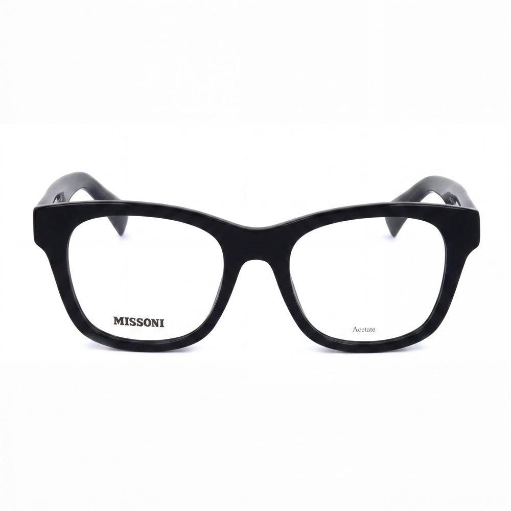 Gafas de sol informales para mujer Missoni MIS 0104 de acetato negro no polarizadas 50 mm