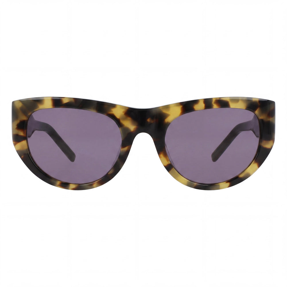 Gafas de sol DKNY Dk550s para mujer, montura y lentes de plástico color tortuga Tokyo, protección UV, 53-21-140 mm
