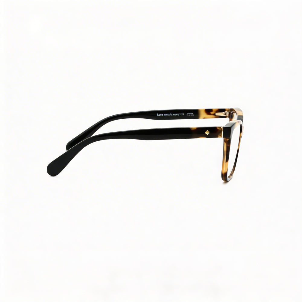 Gafas Kate Spade New York Camberly para mujer, de plástico negro Havanan, con lentes de policarbonato de 53 mm