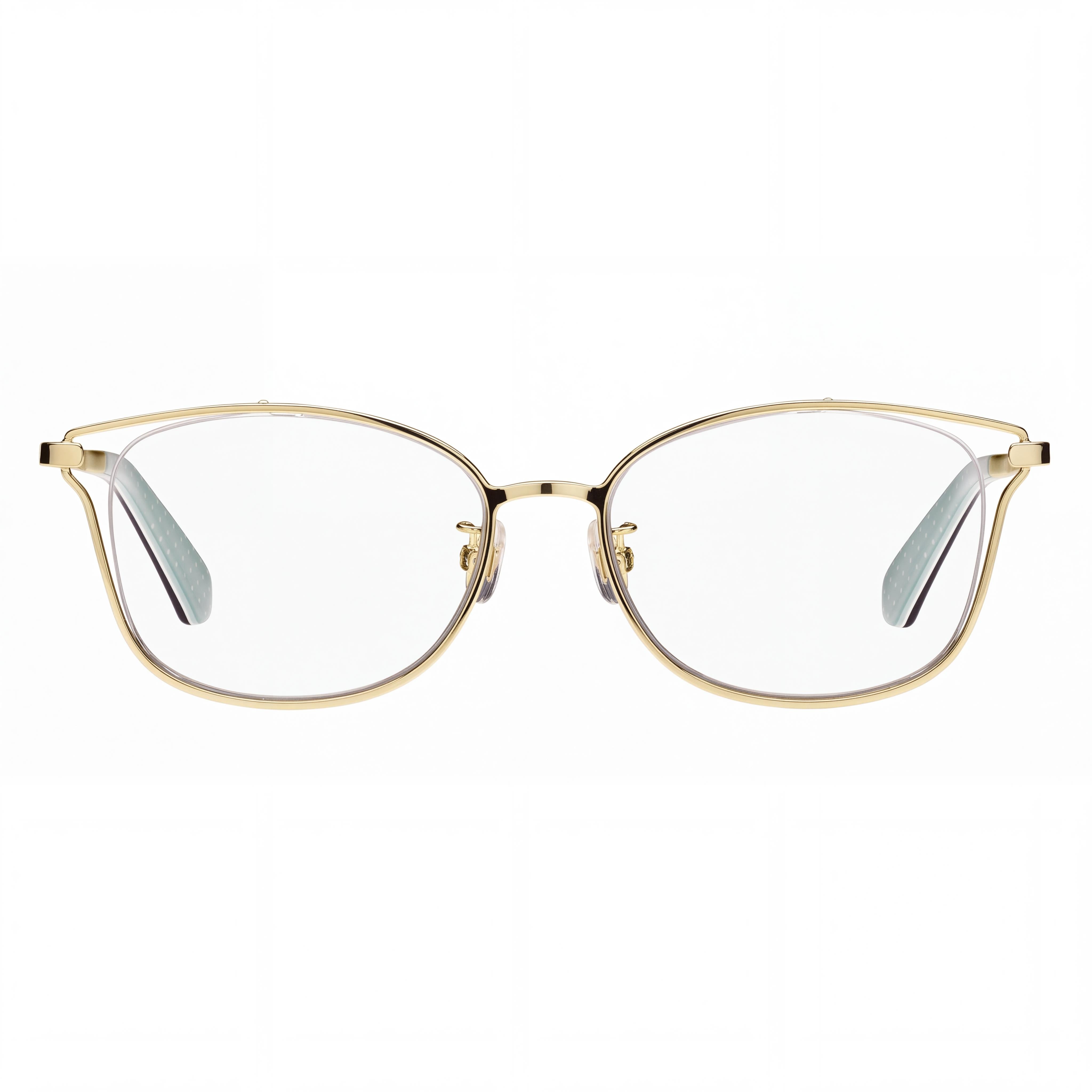 kate spade new york Classic Women's Cat-Eye Metal Optical Eyeglasses Dark Havana 52mm, Photo 2