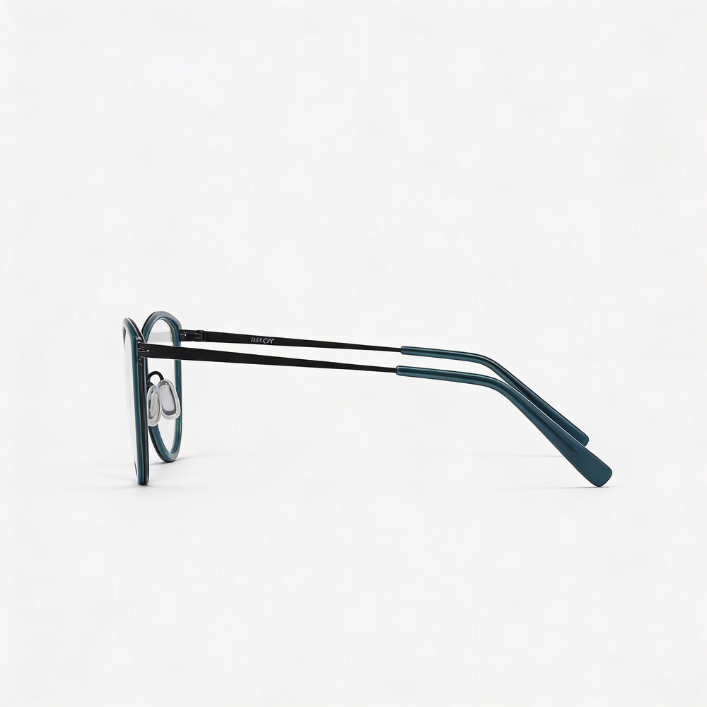 Gafas de sol Flexon W3020 unisex de acetato azul con lentes polarizadas de policarbonato, ancho de lente de 52 mm