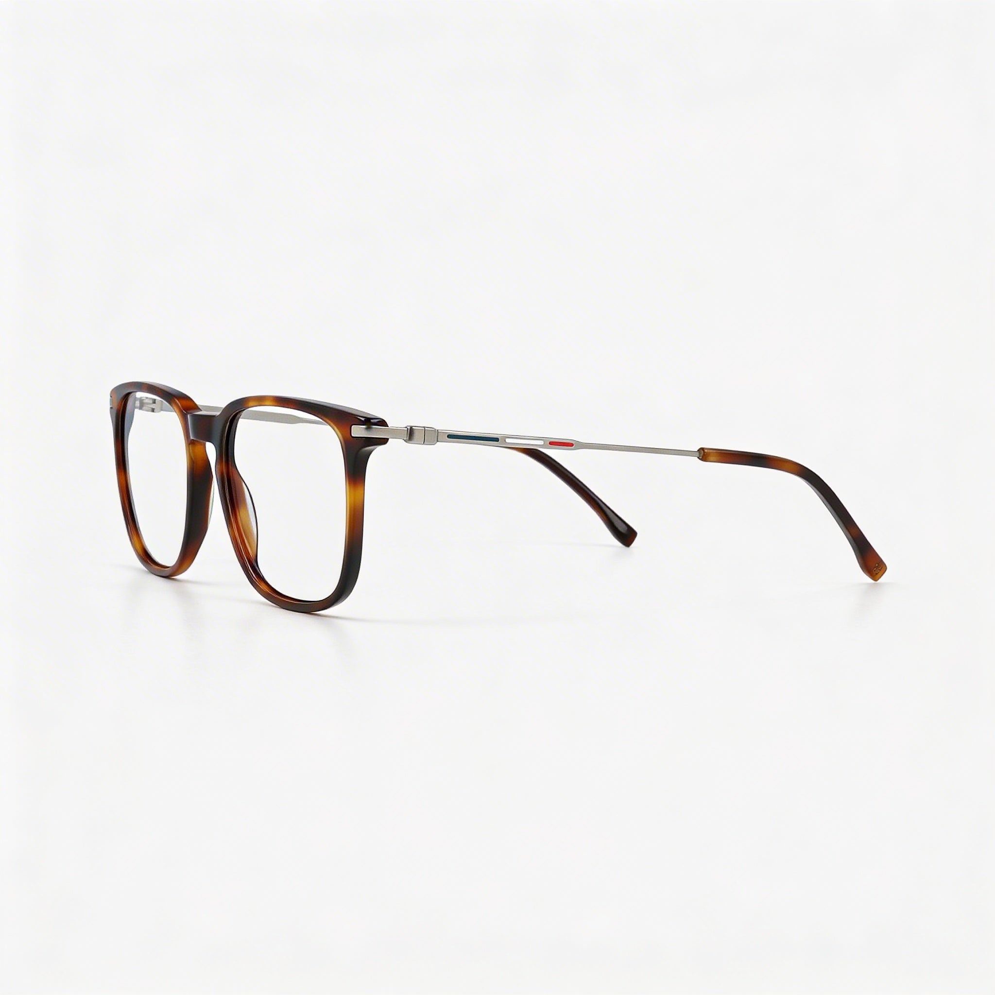 Lacoste Modern Unisex Havana Acetate Frame Polycarbonate Lens UV Protected Sunglasses 54mm, Photo 3