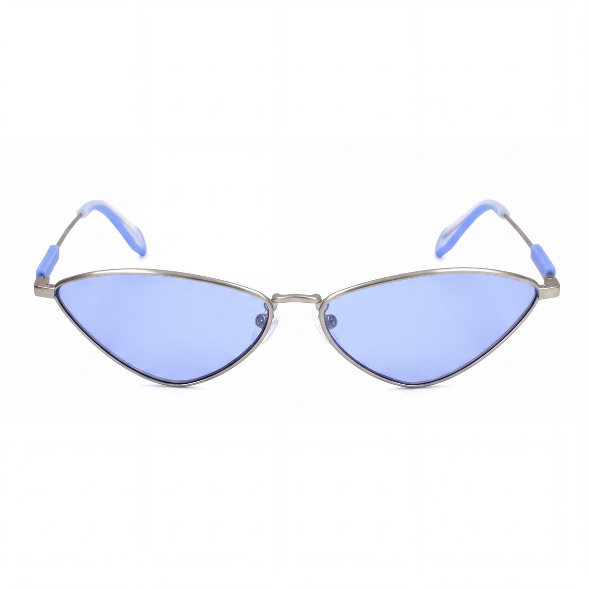 Gafas de sol casuales adidas Originals para mujer metálicas brillantes color paladio azul UV 400 61/14/140, Photo 2