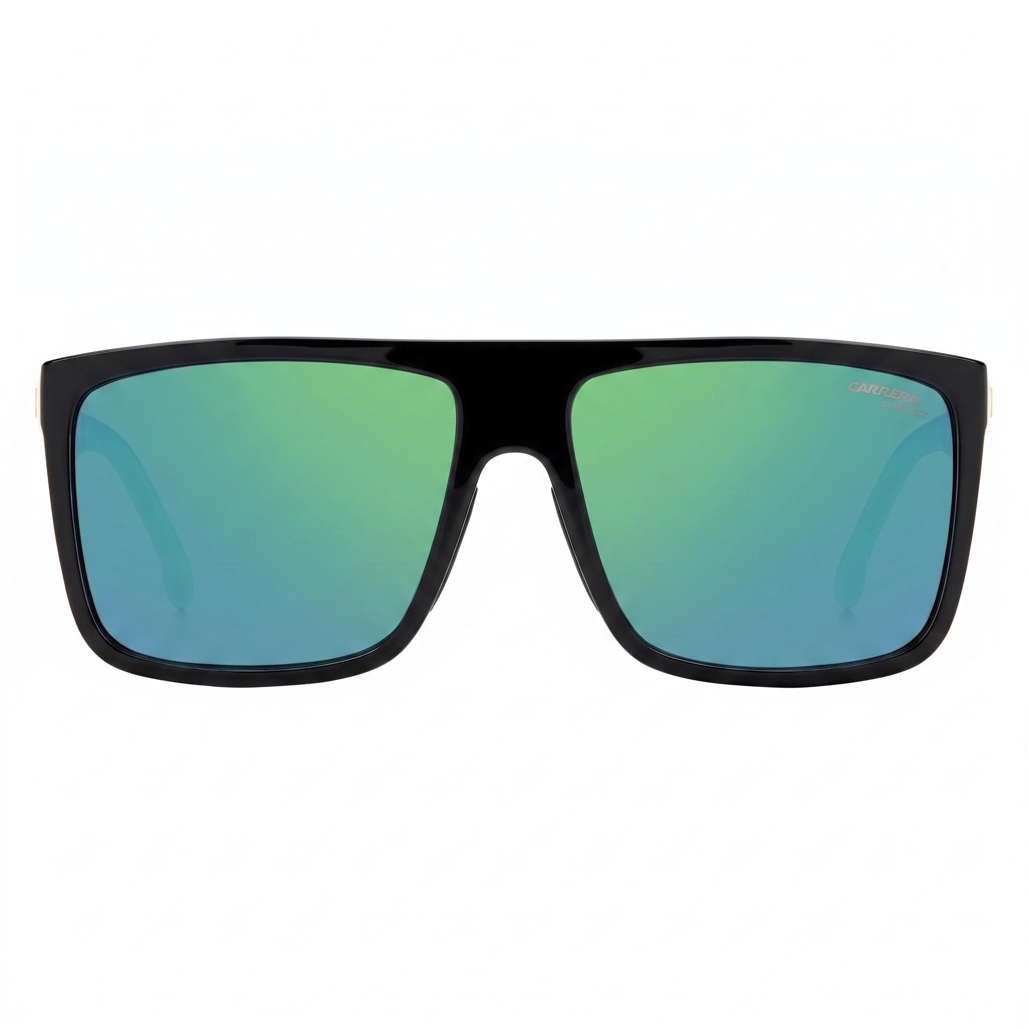 Carrera CA8055/S Black Rectangle Mirrored Sunglasses for Men, 58mm, Photo 2