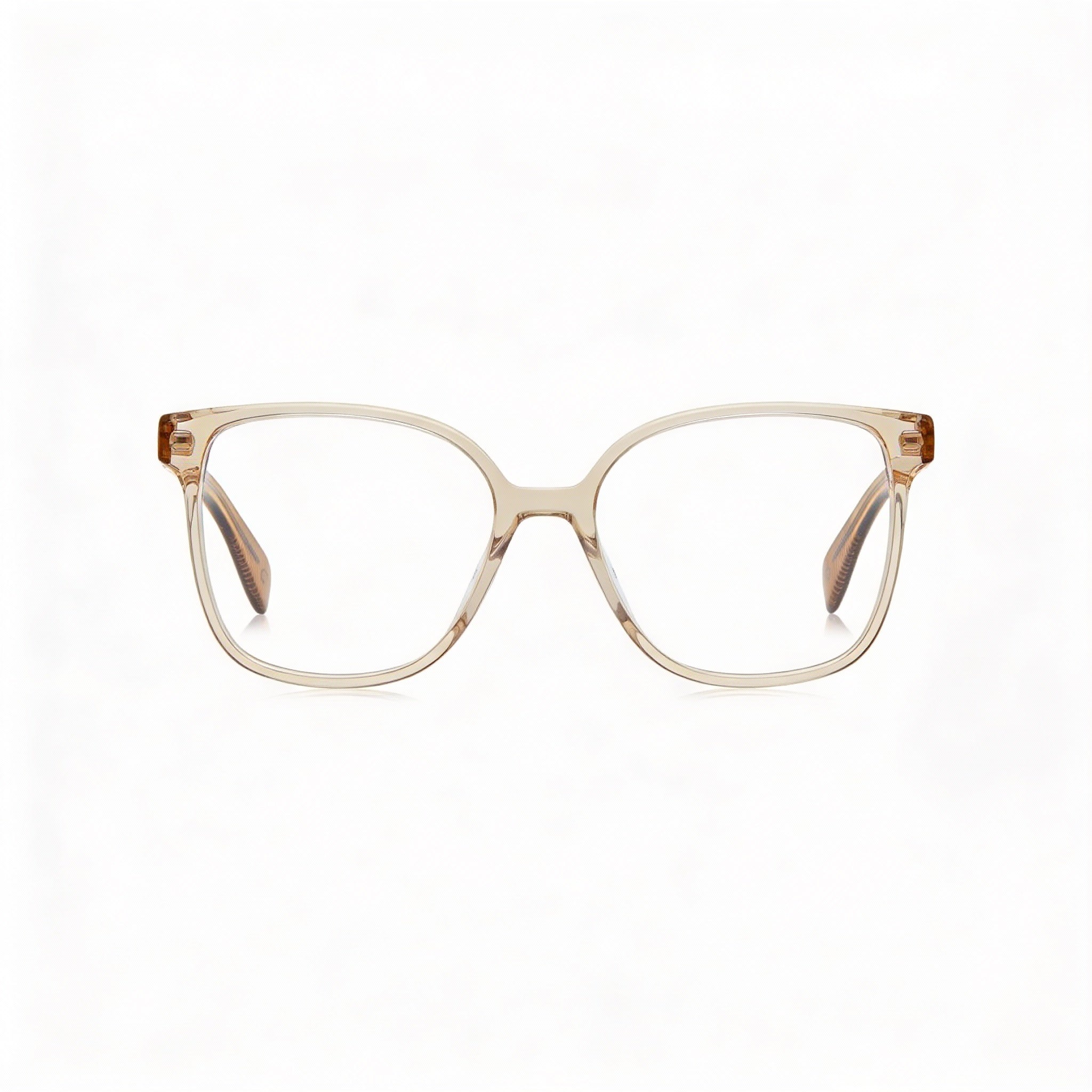 rag & bone Modern Women's Beige Injected Frame Polycarbonate Non-Polarised Sunglasses with 54mm Lens, Photo 2