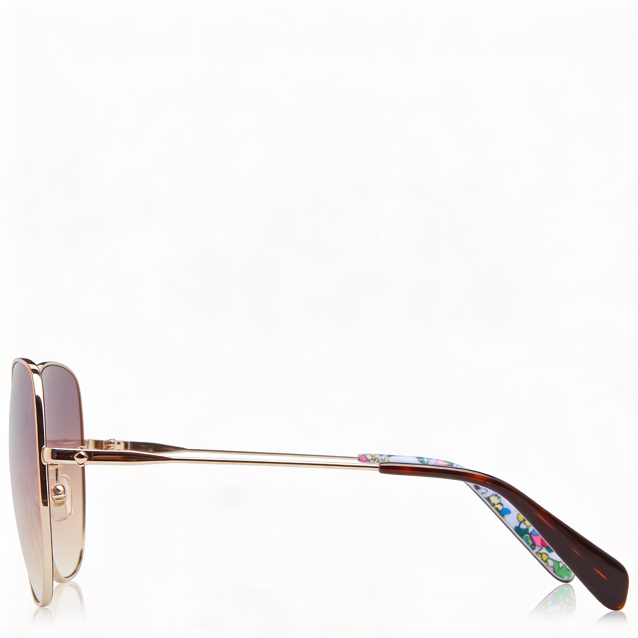 Gafas de sol Kate Spade New York Seasonal para mujer, con montura metálica, policarbonato rojo dorado y protección UV, 59 mm, Photo 3