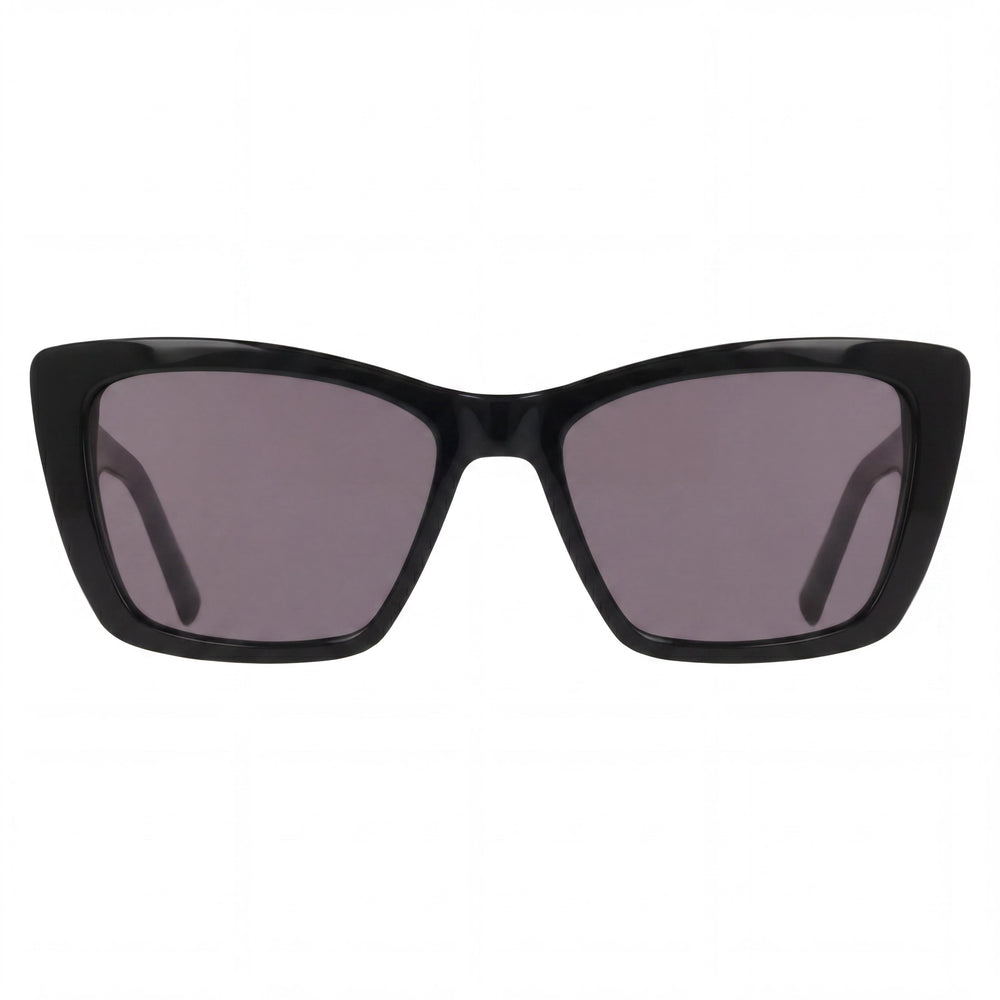 Gafas de sol DKNY Modern para hombre con montura de plástico negro, lentes de policarbonato, 54 mm, protección UV